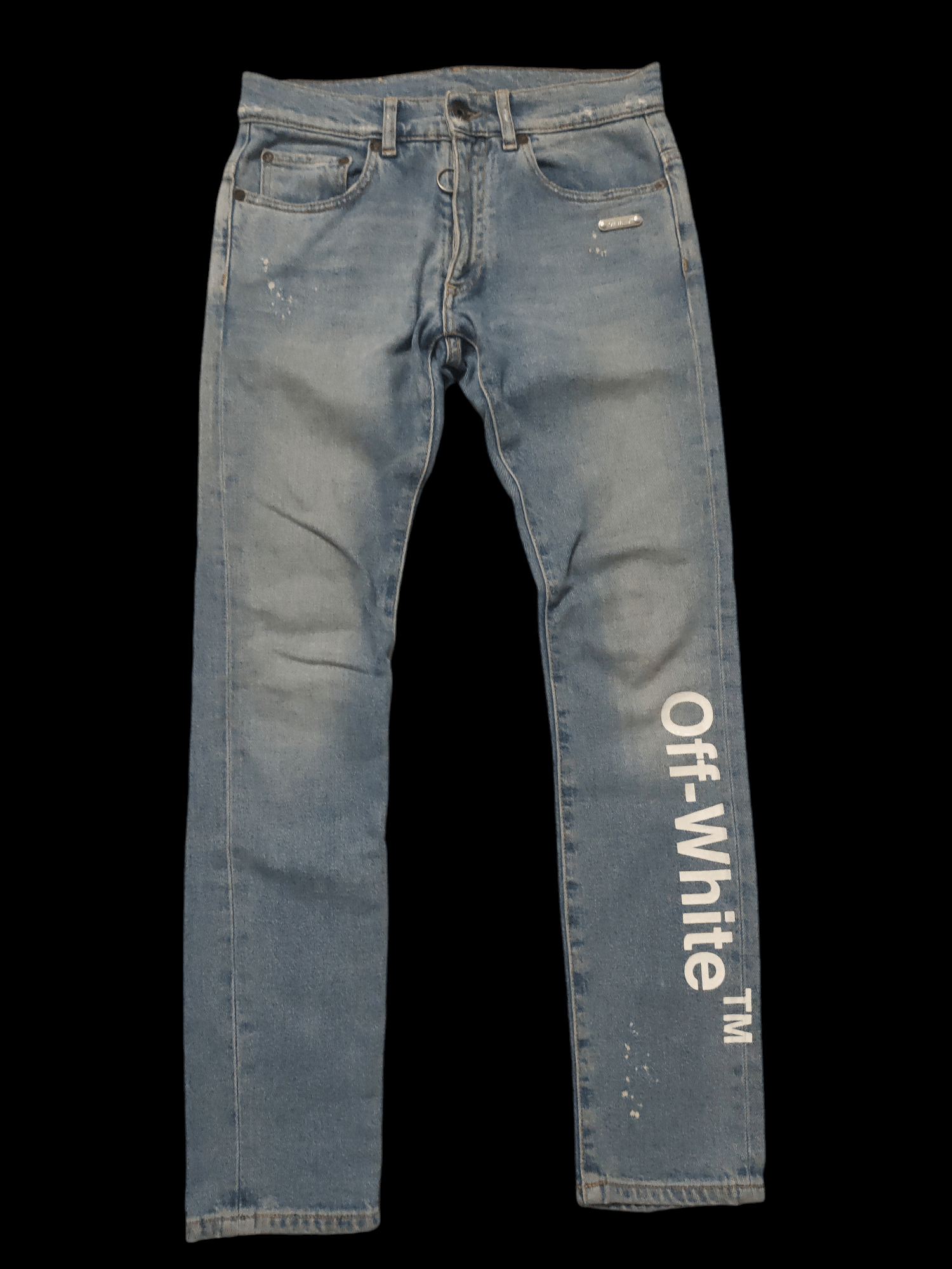 Off-White #Authentic# Off-White /Off-White “SKINNY FIT” Jeans Size US 28 / EU 44 - 2 Thumbnail