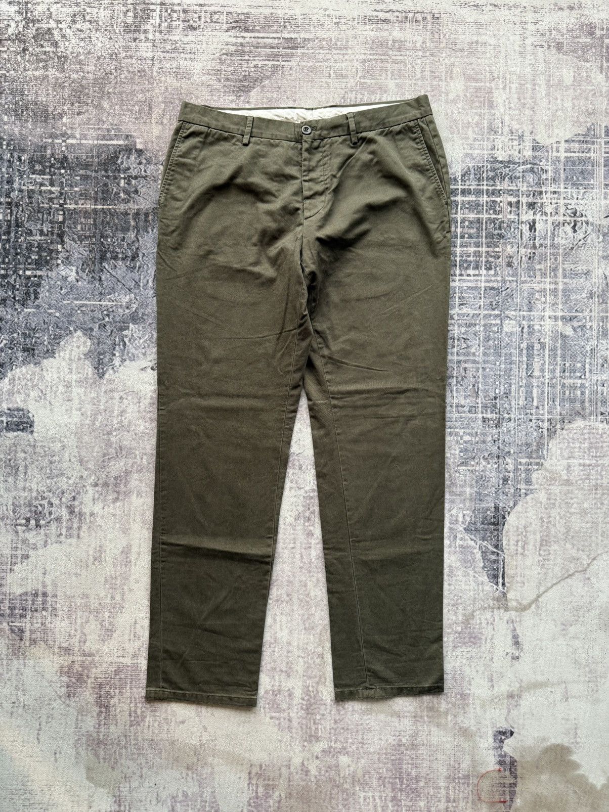 Maison Margiela Maison Margiela Khakis Tapered Pant Size US 34 / EU 50 - 3 Thumbnail
