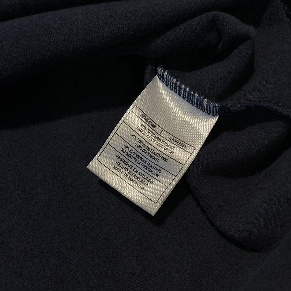 Nike × Vintage Vintage 2000s Nike Mock Neck Basic Logo Swoosh Longsleeve Size US XL / EU 56 / 4 - 5 Thumbnail