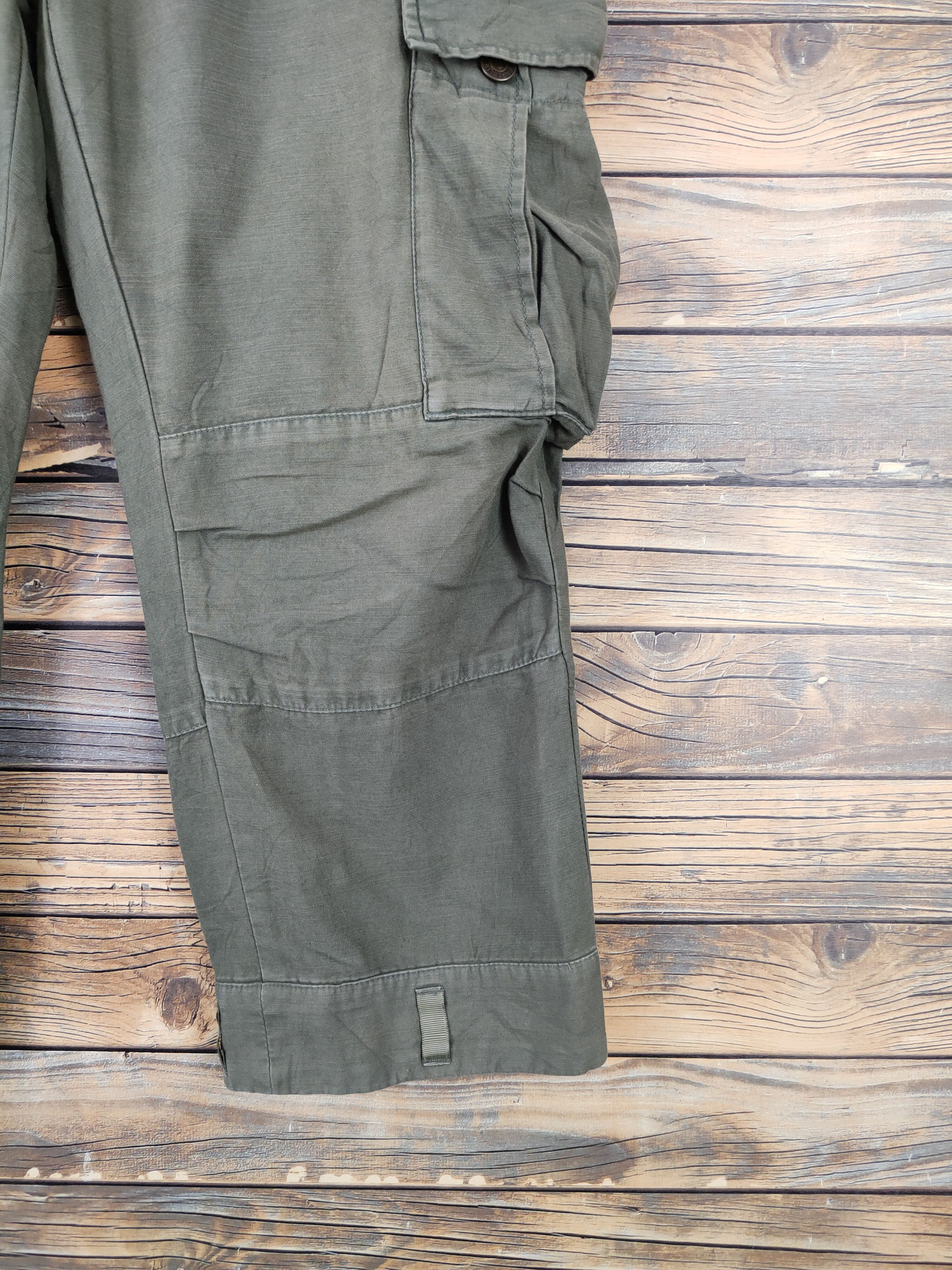 RAGEBLUE Rageblue Green Multipocket Tactical Cargo Pants #W1788 Size US 34 / EU 50 - 6 Thumbnail