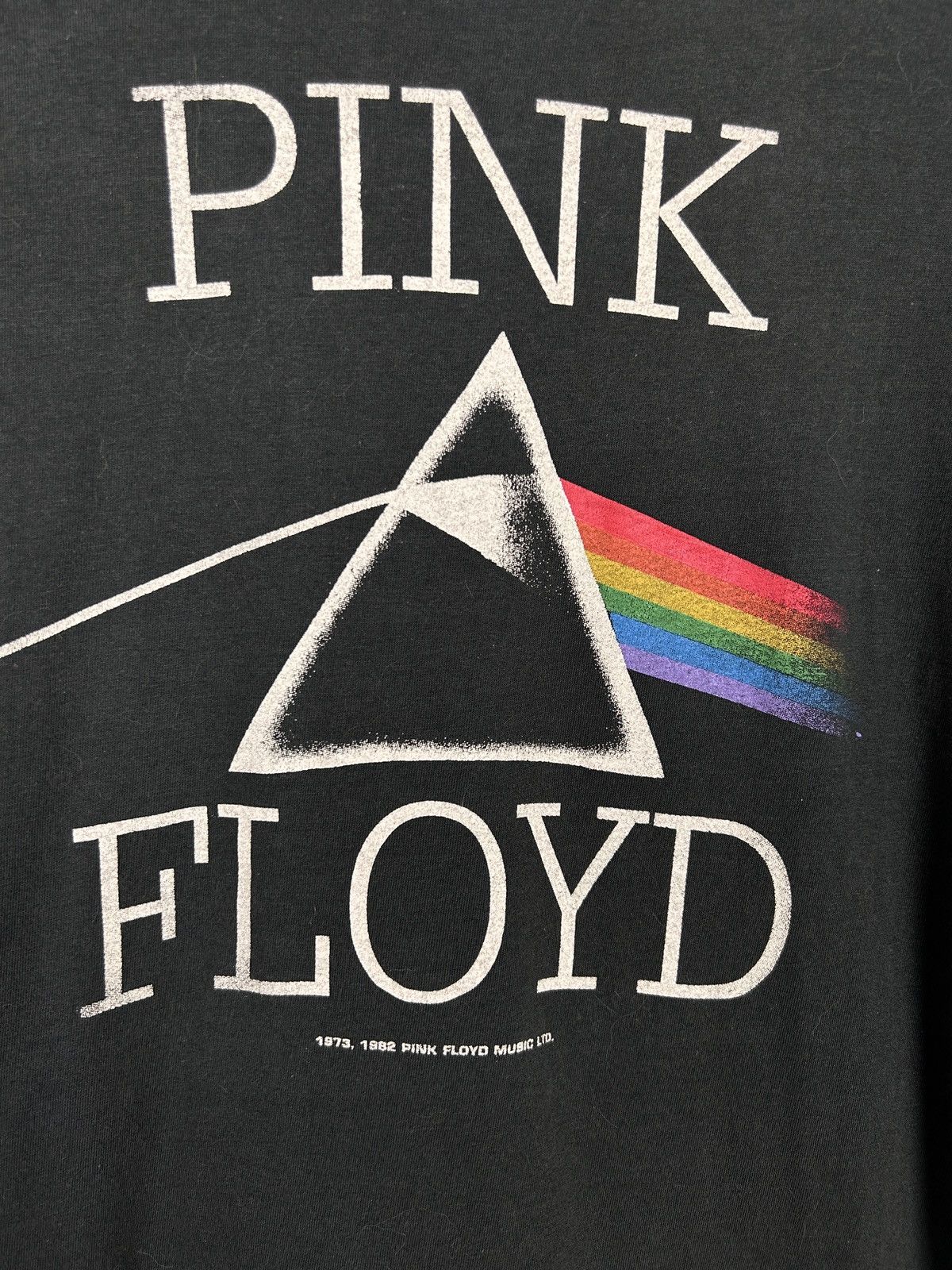 Band Tees 80s Vintage Pink Floyd 1982 Logo Single Stitch T-Shirt Size US S / EU 44-46 / 1 - 3 Thumbnail