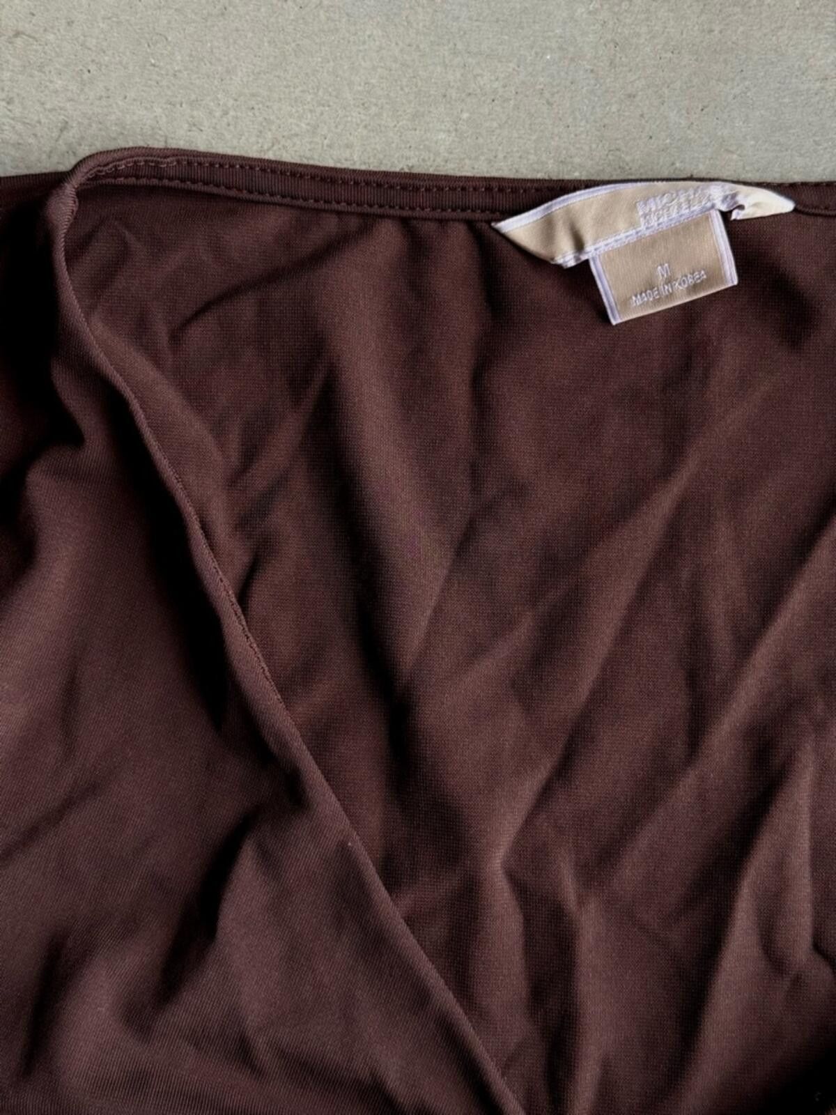 Michael Kors Michael Kors / Knot Front Top / Brown Size M / US 6-8 / IT 42-44 - 5 Thumbnail