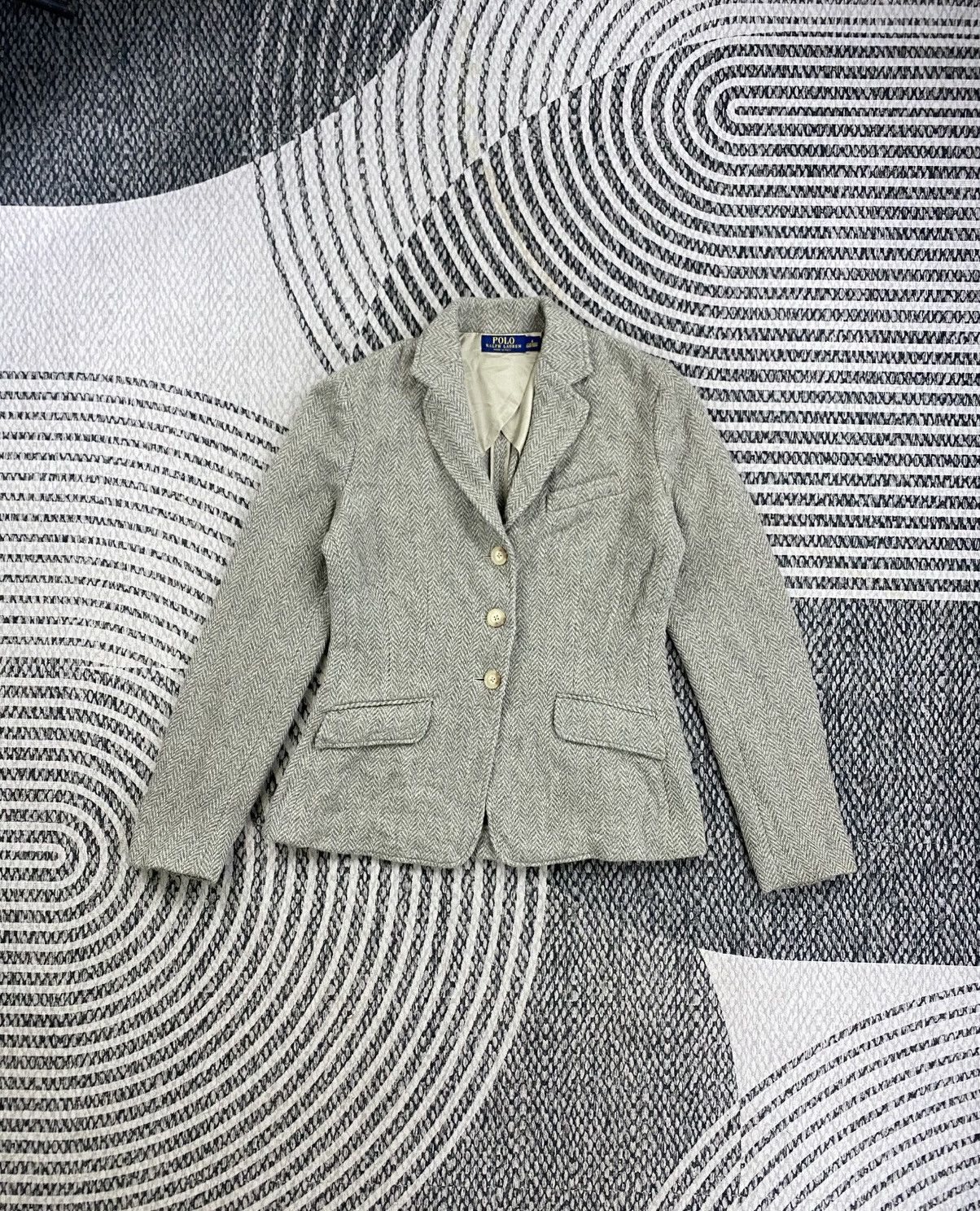 Polo Ralph Lauren Vintage Polo Ralph Lauren Wool Blazer Jacket Size US S / EU 44-46 / 1 - 1 Thumbnail