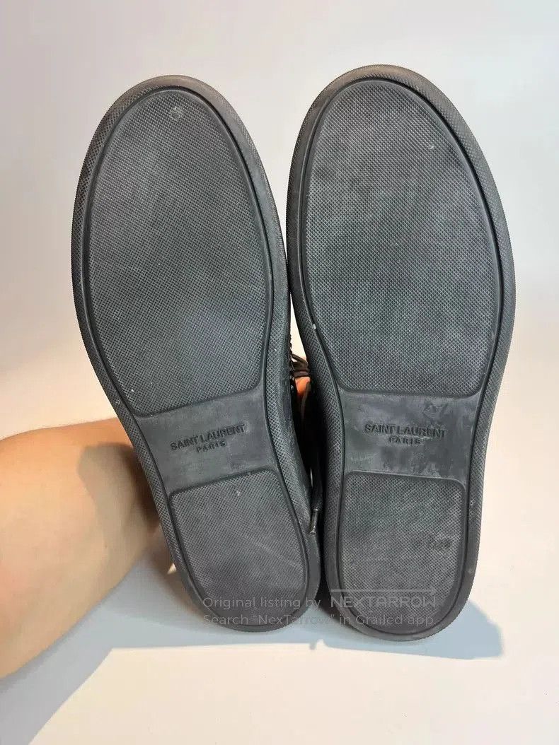 Saint Laurent Paris Black High. Size US 8 / EU 41 - 6 Thumbnail