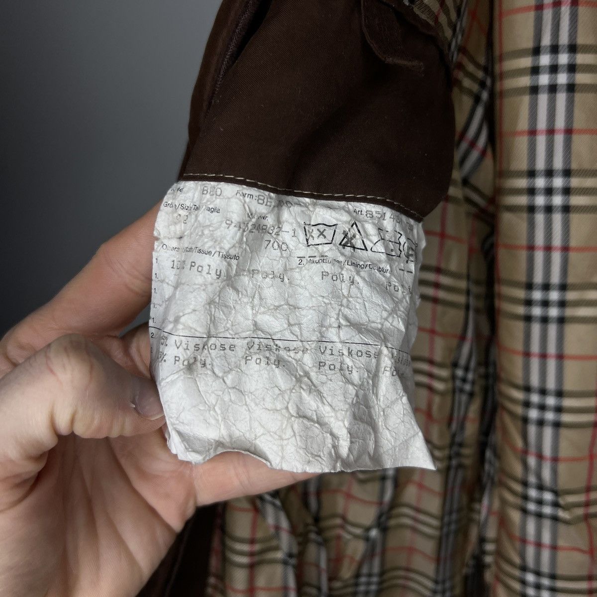 Burberry Vintage Burberry Quilted Brown Coat Jacket Monogram 90s Size US M / EU 48-50 / 2 - 10 Thumbnail