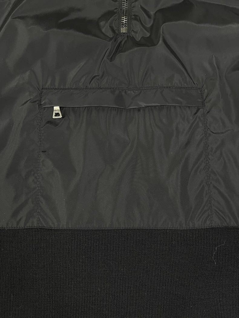 Prada Prada Half-zipper stitching fake two-piece pullover jacket Size US M / EU 48-50 / 2 - 4 Thumbnail