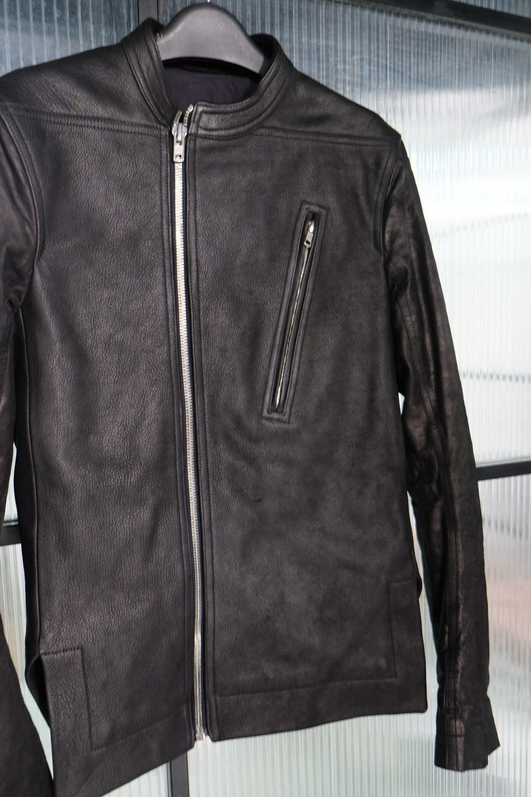 Rick Owens Steal ! Rick Owens FW14 Moody Archive Leather Jacket Size US M / EU 48-50 / 2 - 2 Thumbnail