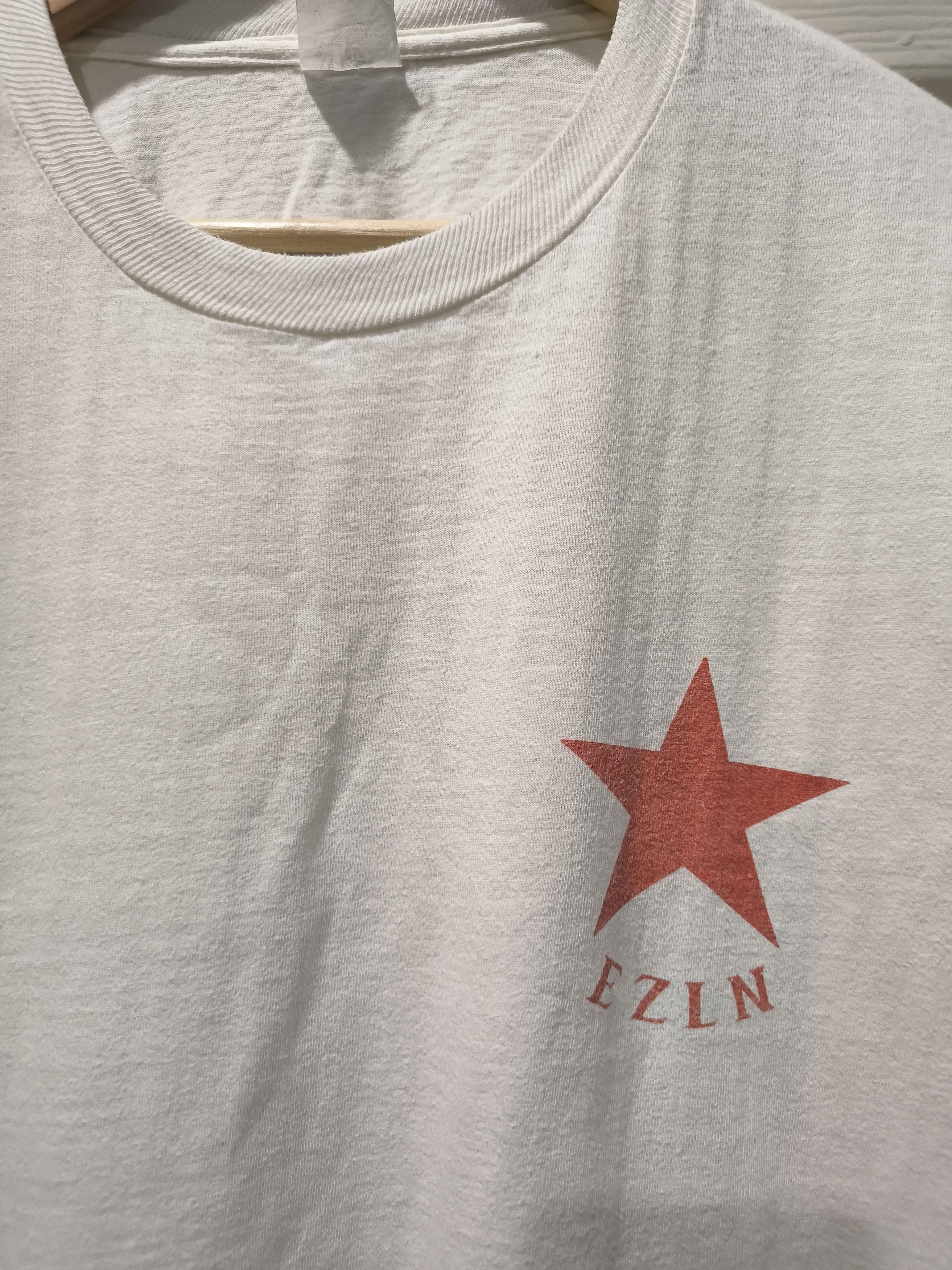 Other Vintage 90s EZLN shirt Size US XL / EU 56 / 4 - 4 Thumbnail