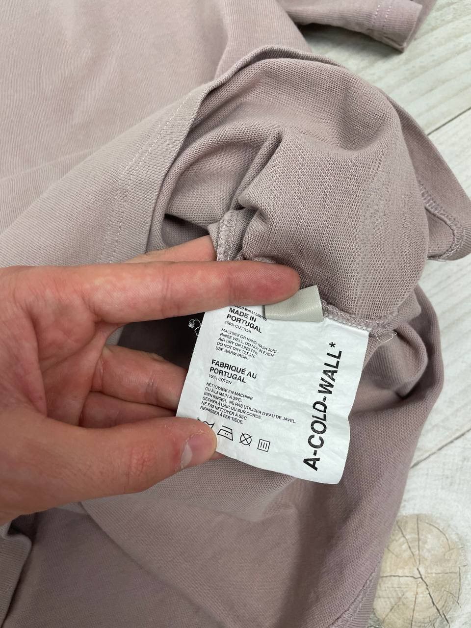 A-COLD-WALL* A Cold Wall Foundation T-Shirt Big Logo Pink Size US M / EU 48-50 / 2 - 12 Thumbnail