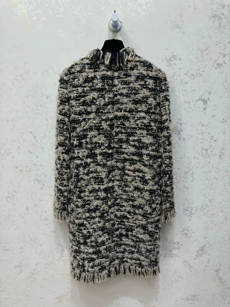 Chanel Chanel Metropolitan Series Tweed Shiny Coat Size XS / US 0-2 / IT 36-38 - 2 Thumbnail
