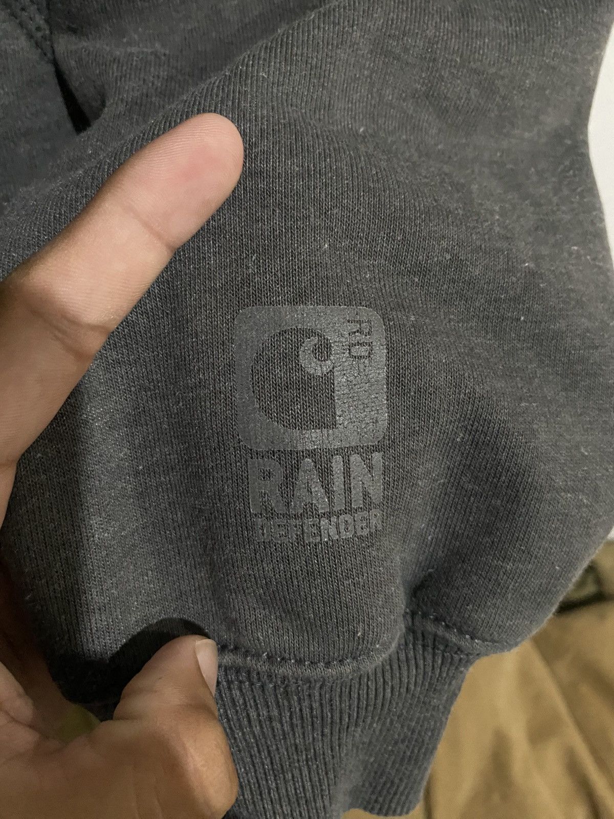 Carhartt Carhartt Rain Defender Qzip Loose Fit Grey Size US XL / EU 56 / 4 - 5 Thumbnail