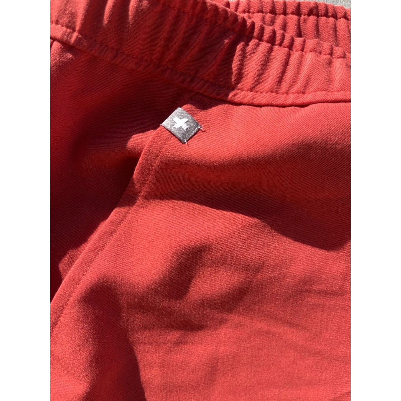 Pinko FIGS Unisex Scrubs Coral Pink Pants 2XL Medical Hospice ER Nurse Tapered String Size US 39 - 2 Thumbnail
