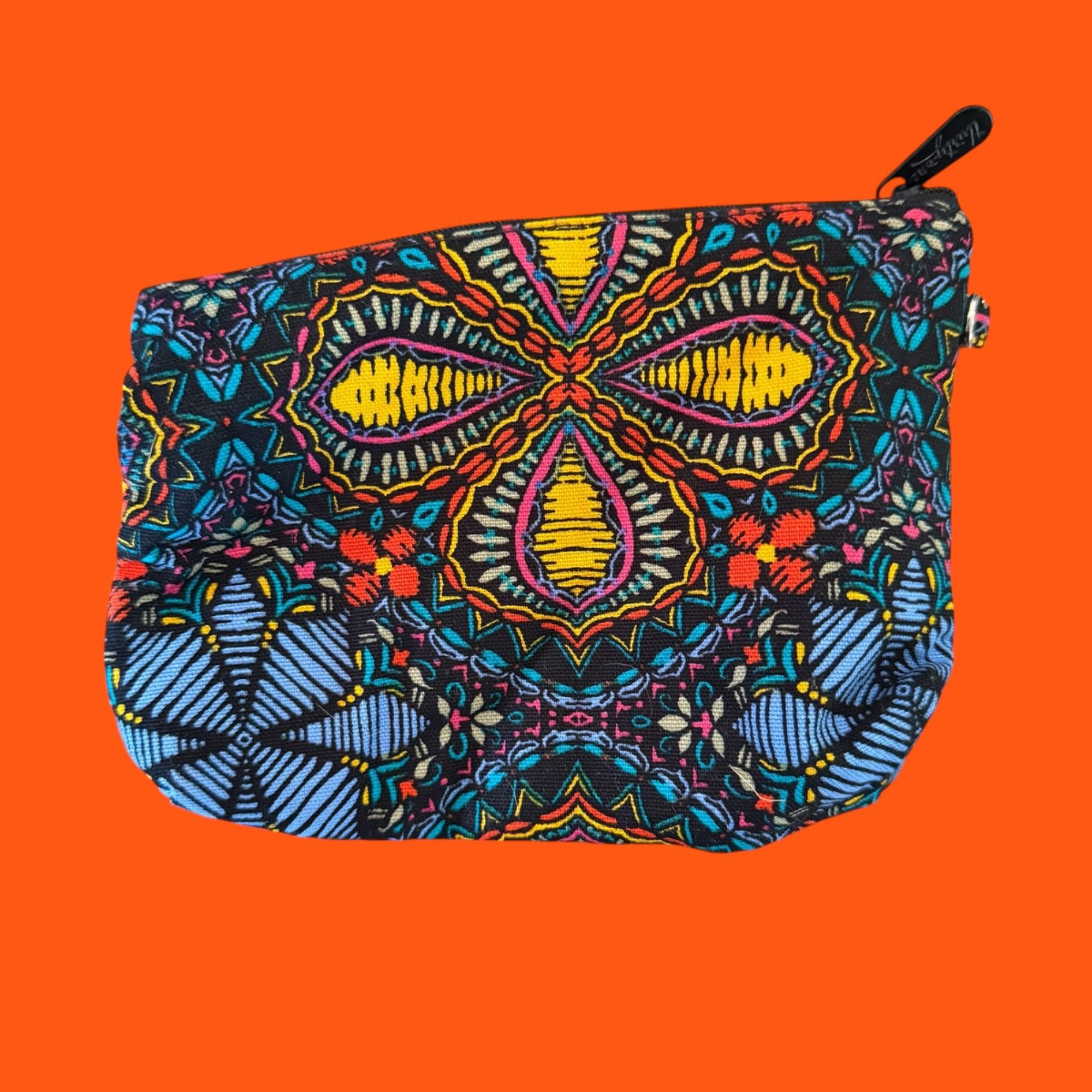 Other Thirty-One Stitched Medallion Vibrant Mini Zipper Pouch Make Size ONE SIZE - 5 Thumbnail