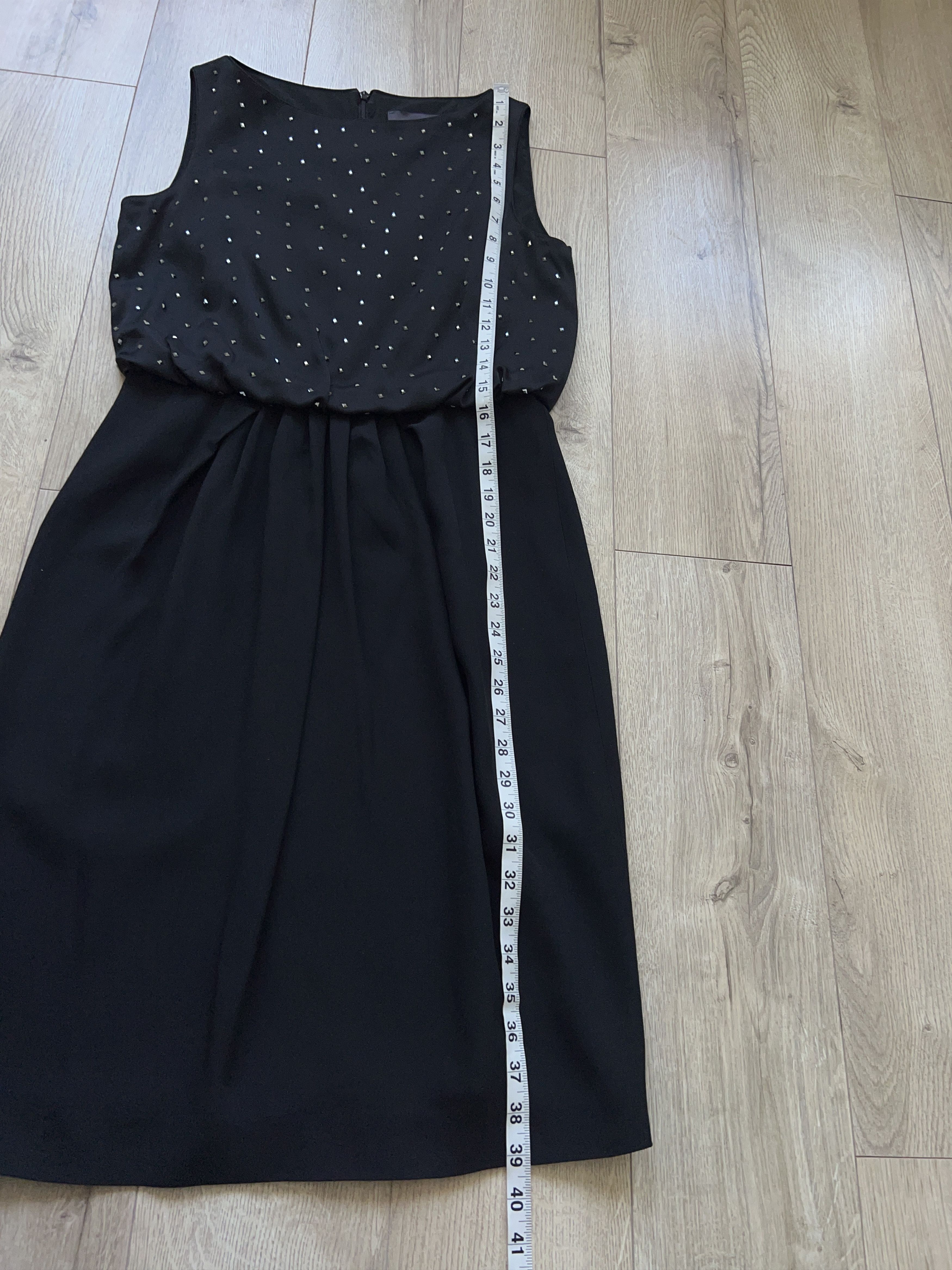 Designer × Max Mara MAX MARA New Collection Dress Black Sleeveless Knee Length Size M / US 6-8 / IT 42-44 - 10 Thumbnail