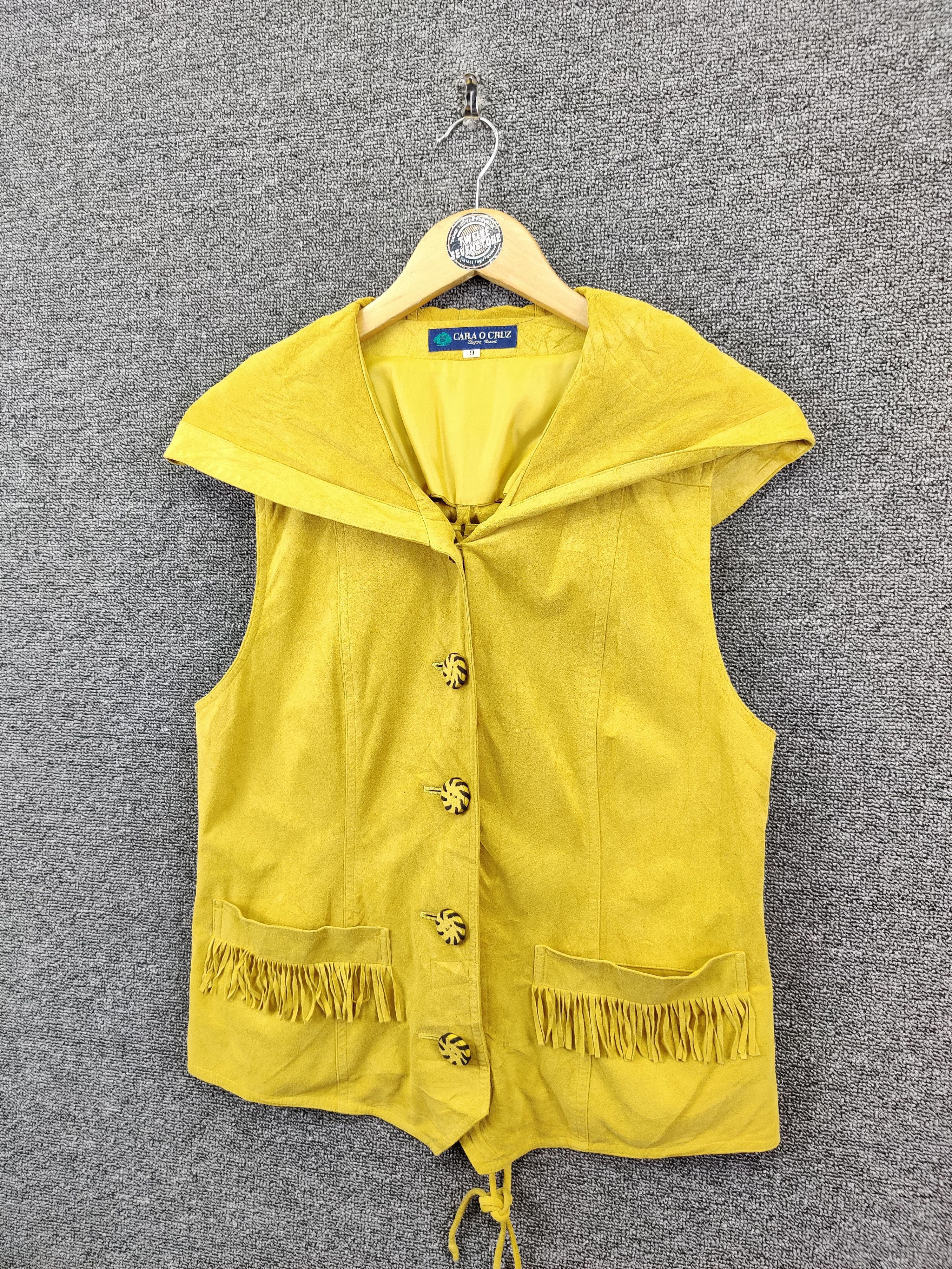 Japanese Brand Vintage Cara O Cruz Button Up Vest Size US S / EU 44-46 / 1 - 2 Thumbnail