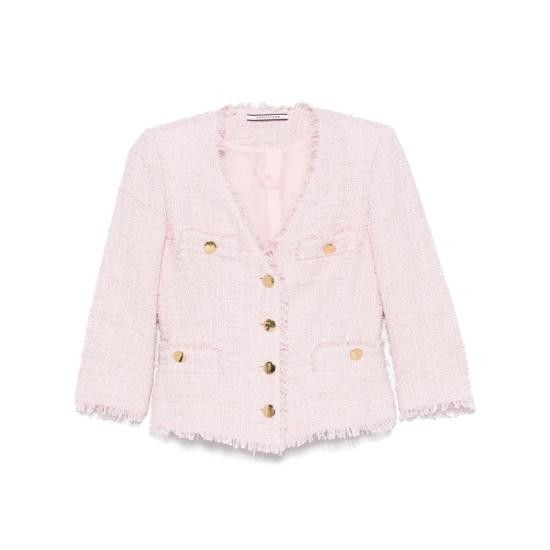 Tagliatore TAGLIATORE Women Jackets 160050 DHARMA Y1314 PINK Size XL / US 12-14 / IT 48-50 - 1 Thumbnail