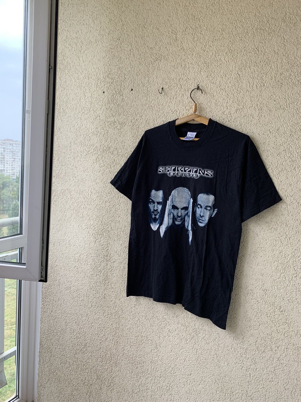 Band Tees × Vintage VINTAGE 1999 SCORPIONS EYE TO EYE WORLD TOUR T SHIRT Size US M / EU 48-50 / 2 - 3 Thumbnail