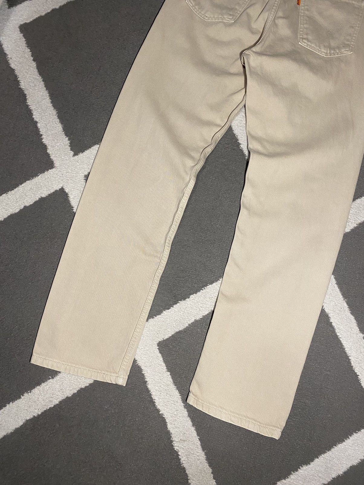 Levi's × Levi's Vintage Clothing × Vintage Vintage 90’s Levi’s Orange Tab men’s denim jeans 615 Sand Size US 32 / EU 48 - 4 Thumbnail