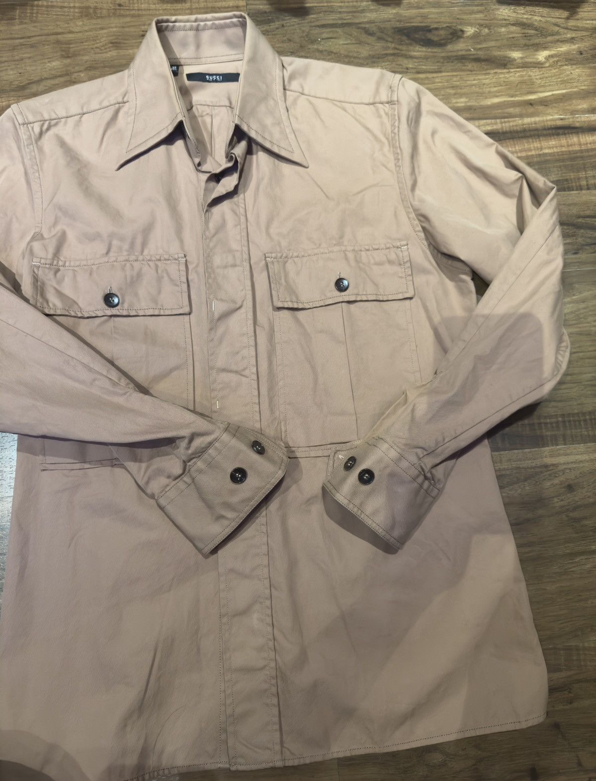 Gucci Gucci Two Pocket Longsleeves Size US XXS / EU 40 - 3 Thumbnail