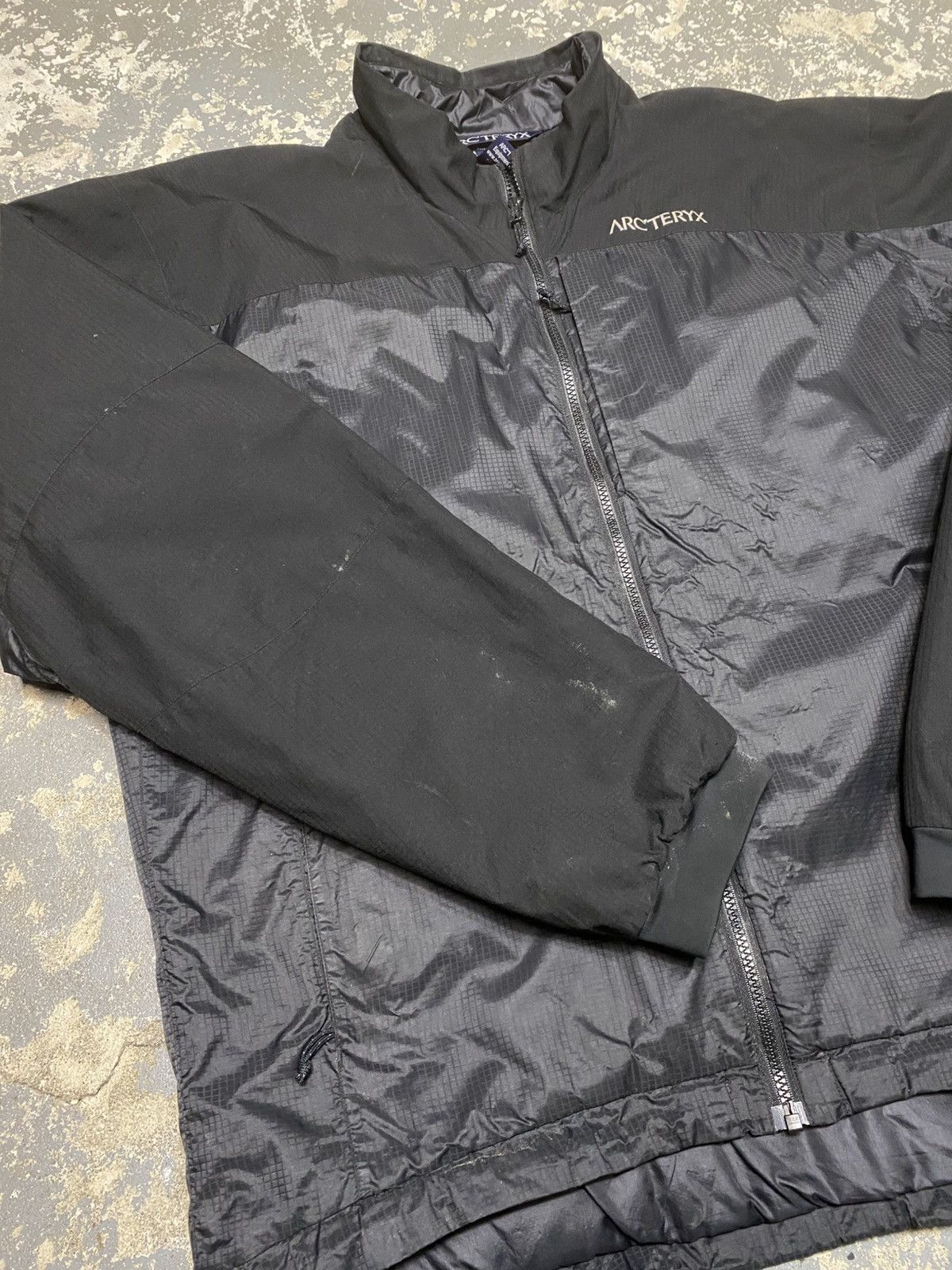Arc'teryx × Vintage Vintage Arc'teryx PrimaLoft Dryloft Jacket Black Full Zip Size US XL / EU 56 / 4 - 15 Thumbnail