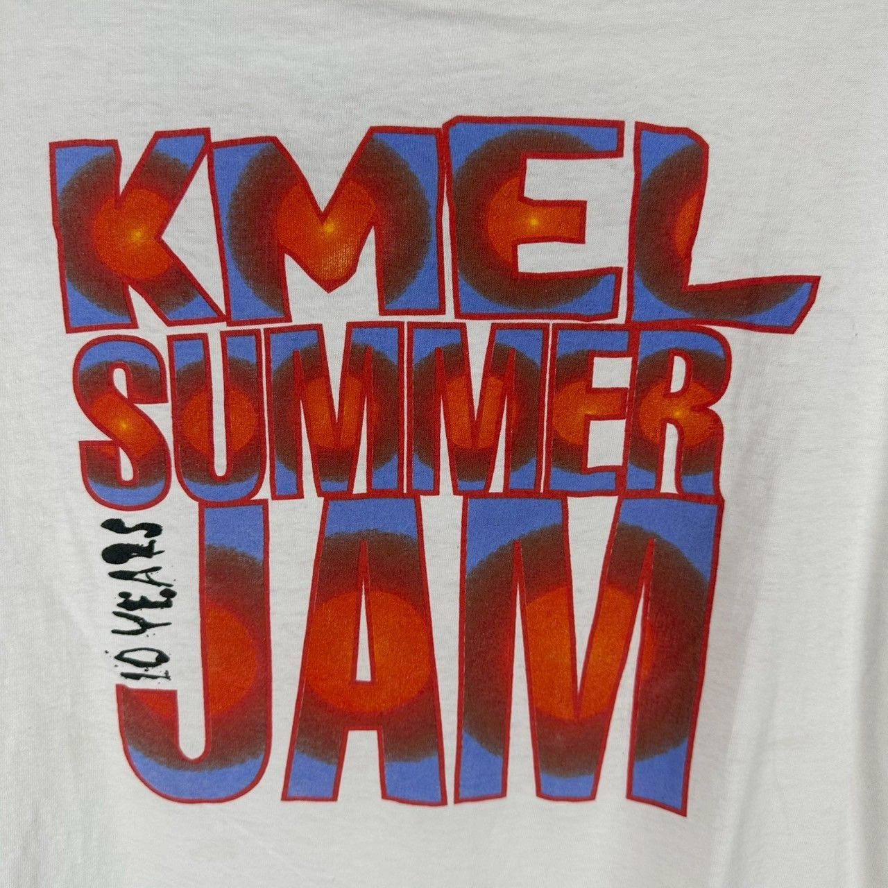 Vintage 90s KMEL Summer Jam Free Your Mind Music Festival Promo Tee Size US XL / EU 56 / 4 - 2 Thumbnail