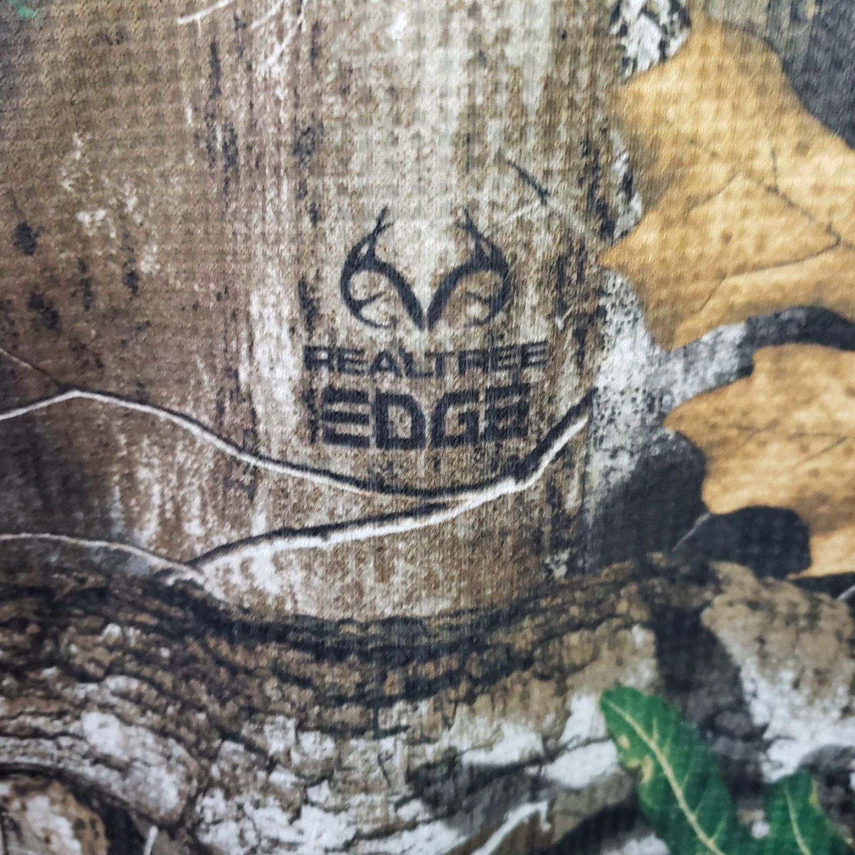 Realtree Realtree Edge Long Sleeve Crew Neck Pullover Shirt Men L Camouflage Brown Knit T-Shirt Size US L / EU 52-54 / 3 - 5 Thumbnail