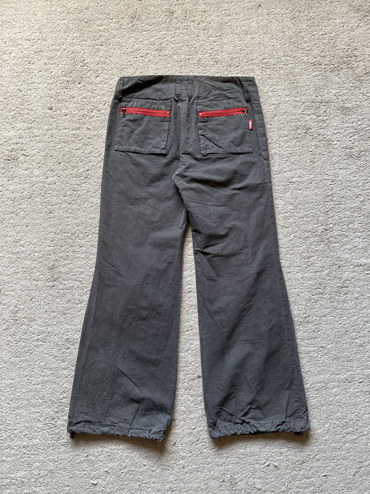 Vivienne Tam 1990s Vivienne Tam eyes drop knee Parachute Pant Size 29" - 9 Thumbnail