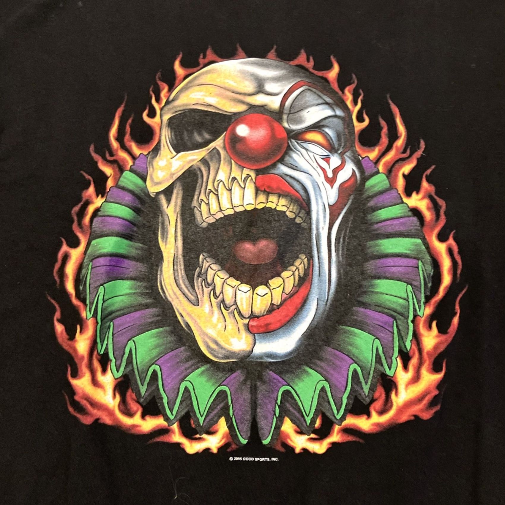 Vintage VINTAGE Jekyll & Hyde Shop T Shirt XXL Black Graphic Print Crew Neck 2XL Hot Leathers Men's Regular Short Sleeves Size US XXL / EU 58 / 5 - 2 Thumbnail