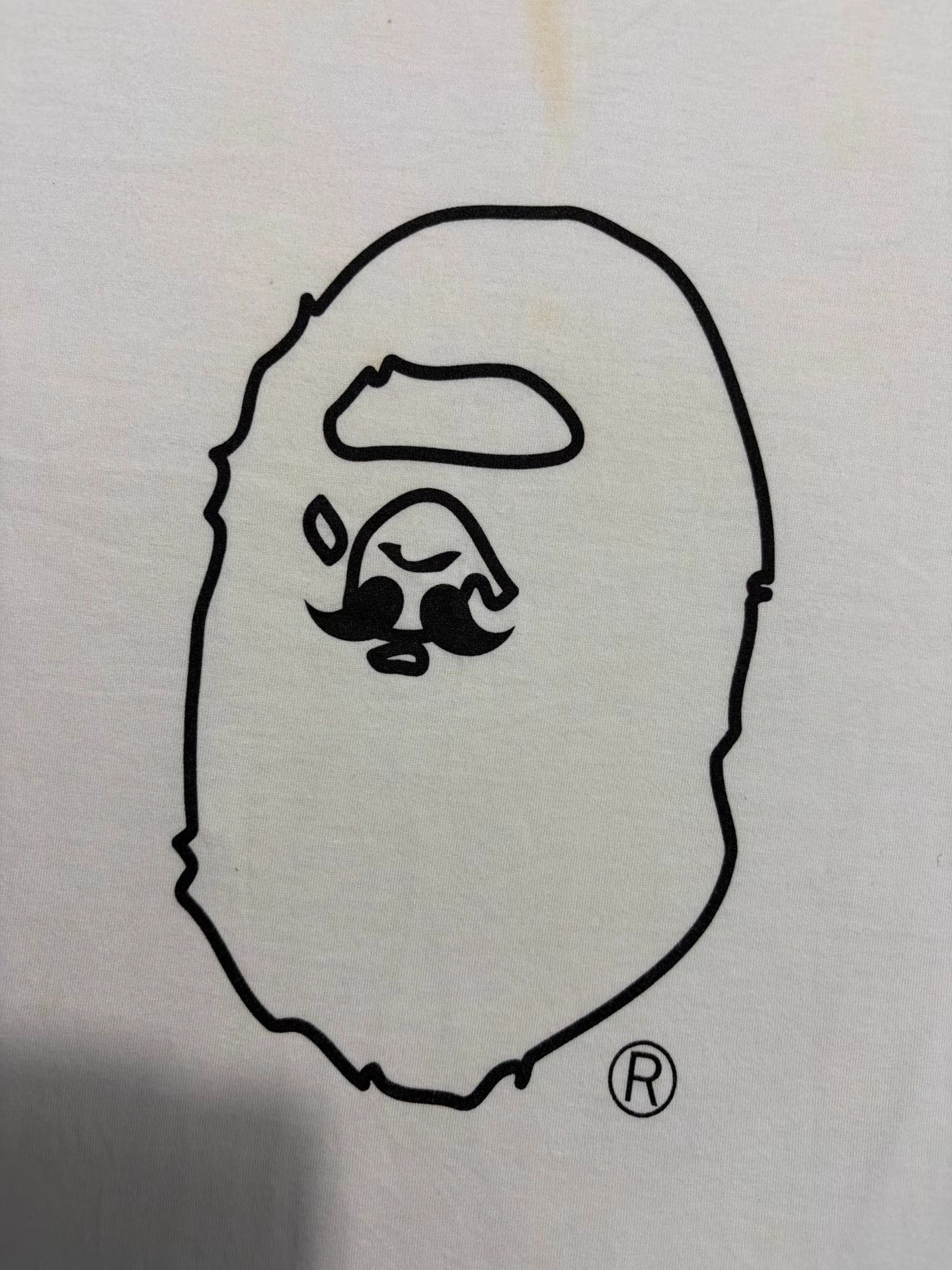 Bape Bape Ape Head Short Sleeve Tee Size US XL / EU 56 / 4 - 2 Thumbnail