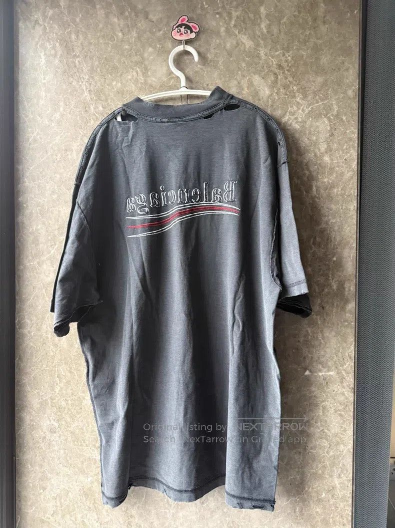 Balenciaga Balenciaga Two-Sided Coke Short Sleeve Size US S / EU 44-46 / 1 - 2 Thumbnail