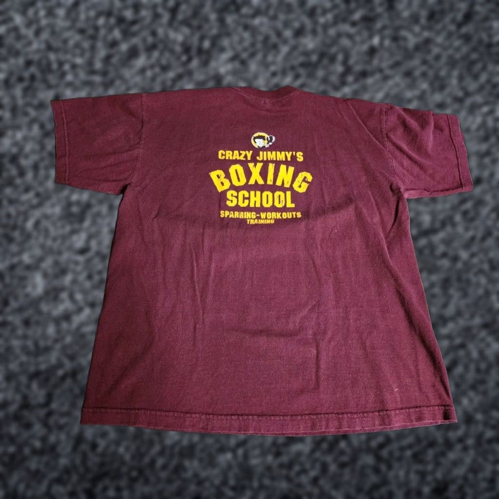 Vintage VINTAGE 90s Muhammad Ali Aéropostale Boxing Graphic T Shirt Mens XL Red Size US XL / EU 56 / 4 - 1 Thumbnail