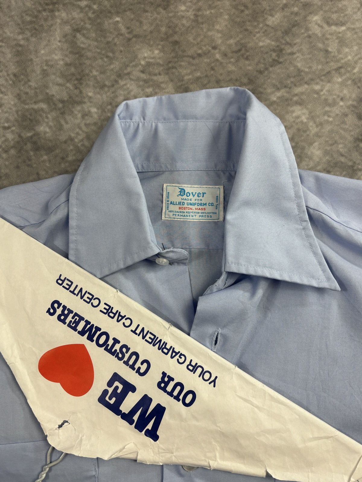 Vintage 1980s Vintage Work Shirt Security Uniform Shortsleeve Summer Size US S / EU 44-46 / 1 - 3 Thumbnail