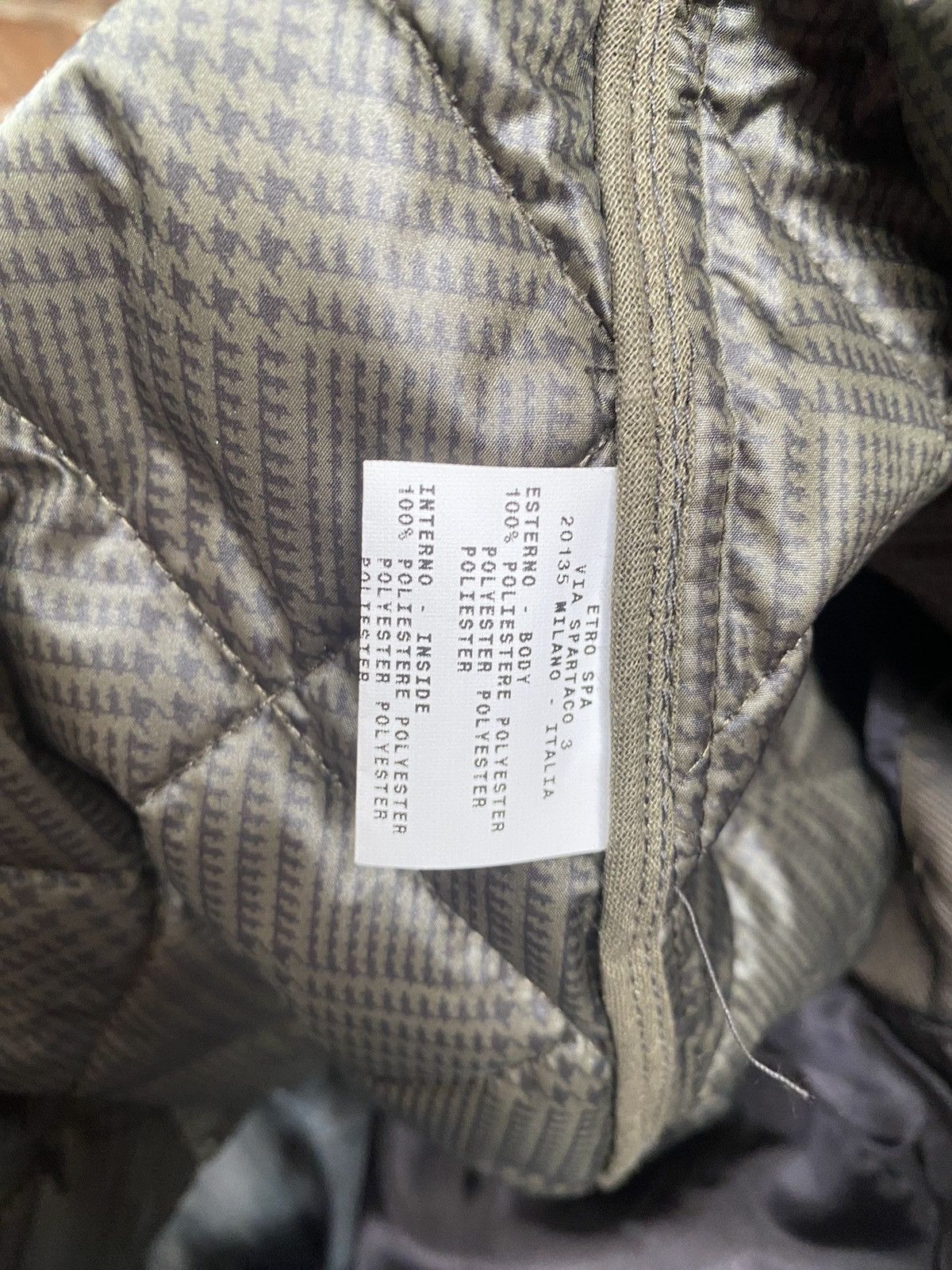 Etro Etro 🇮🇹 brown techno leather trim all season car coat 54 NW Size US L / EU 52-54 / 3 - 15 Thumbnail