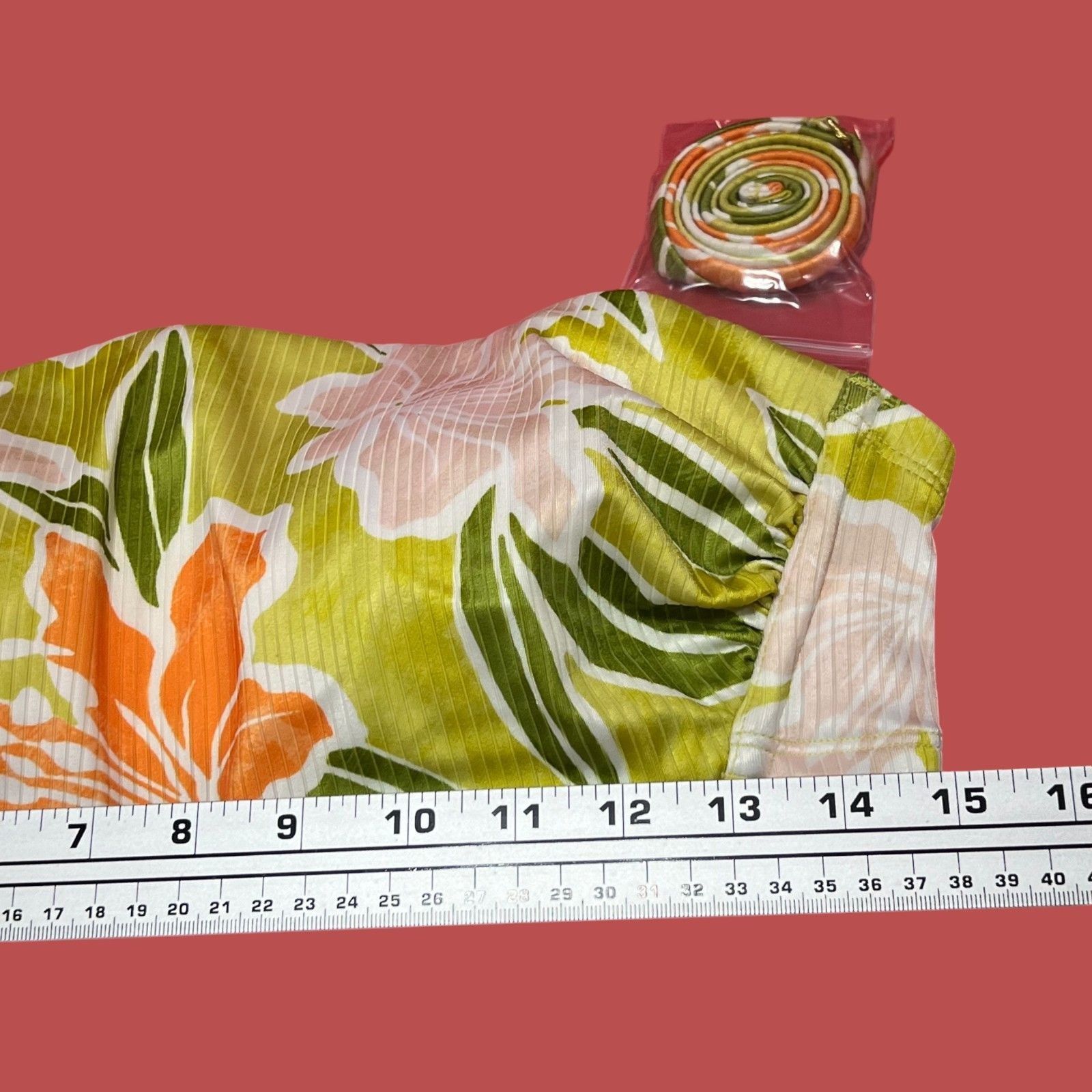 Other Shade & Shore - Women's Ribbed Hidden Underwire Bandeau Biki Size ONE SIZE - 7 Thumbnail