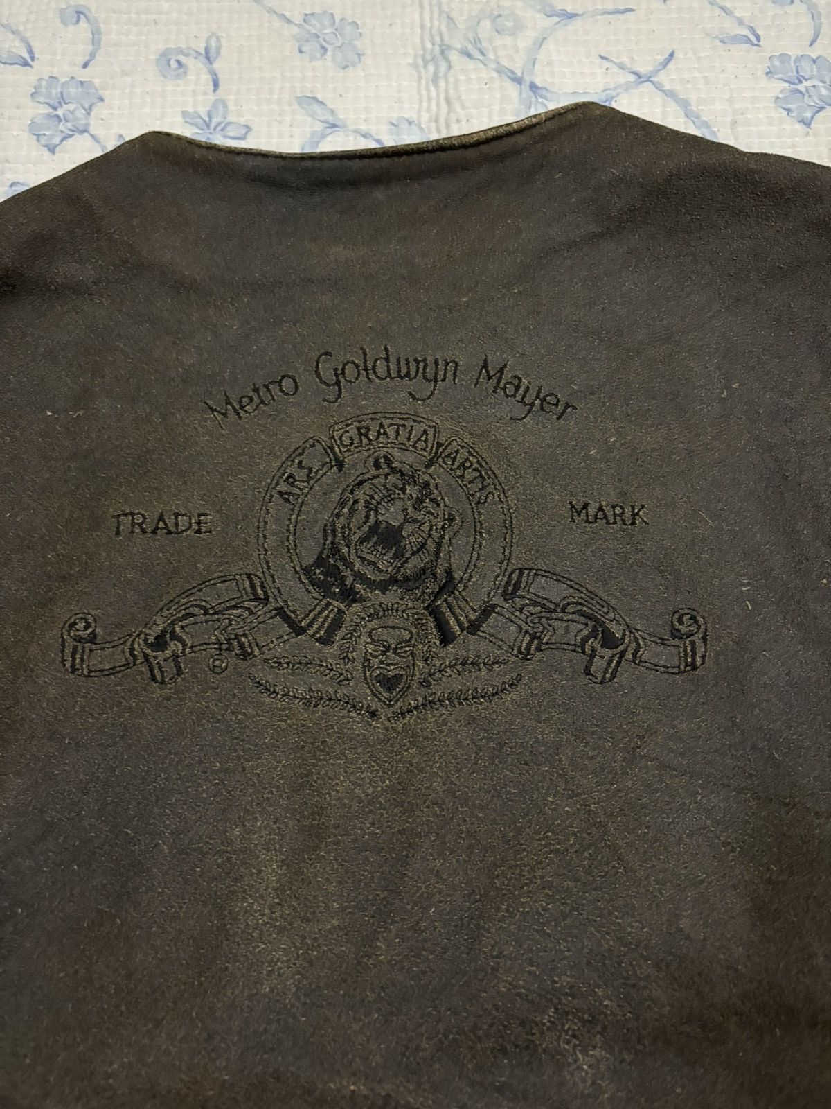 Vintage Metro Goldwyn Mayer Leather Vest Size US M / EU 48-50 / 2 - 11 Thumbnail