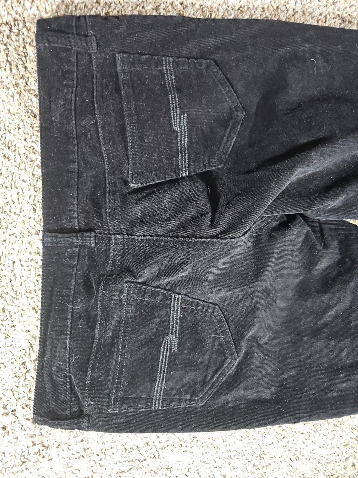 Arizona Jean Co. Arizona Jeans Corduroy Black Pants Sz 11 34x31 Size 34" / US 12 / IT 48 - 6 Thumbnail