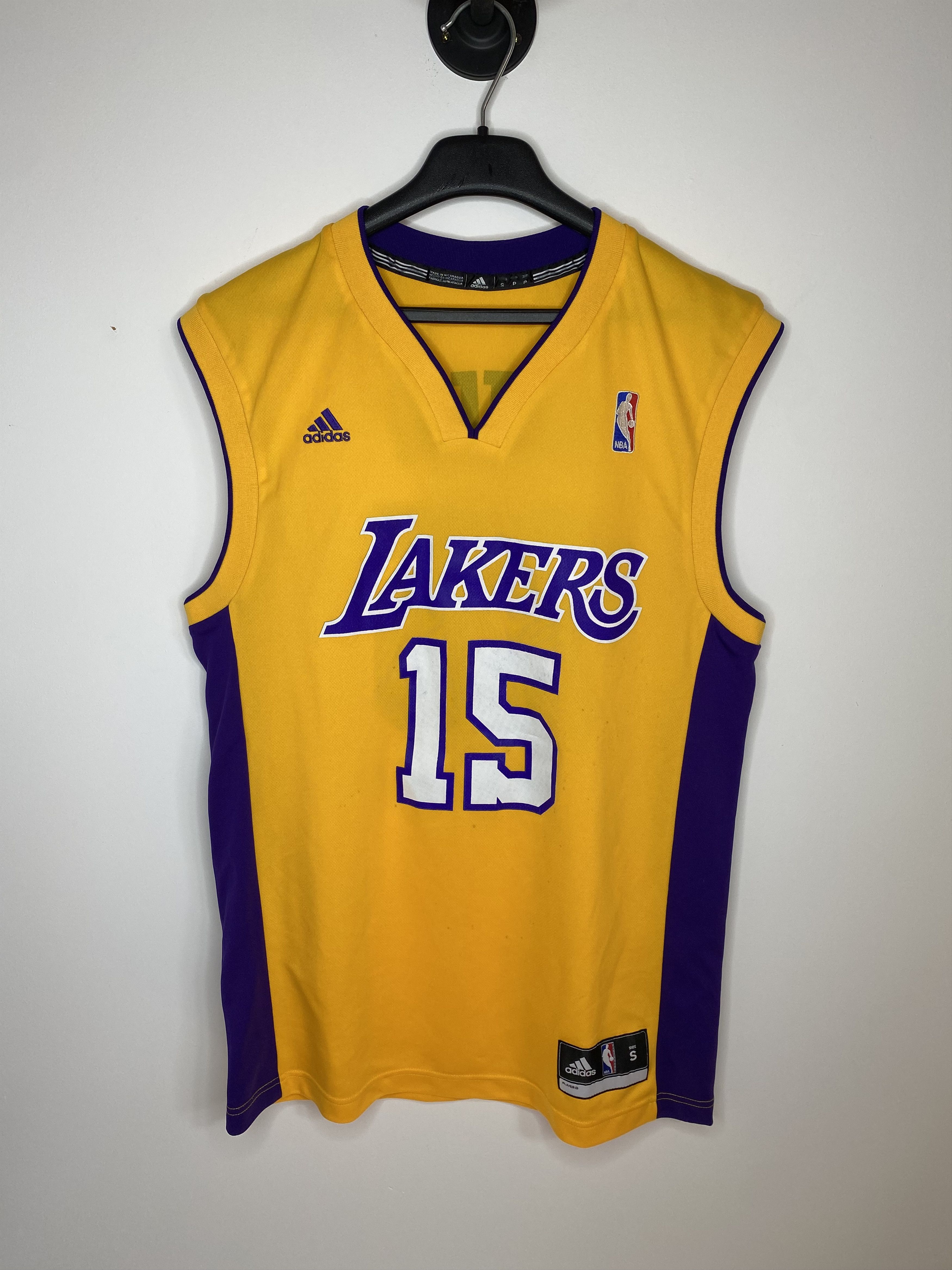 Adidas #12 LOS ANGELES LAKERS 2012 HOME BASKETBALL NBA JERSEY SHIRT Size US S / EU 44-46 / 1 - 1 Thumbnail