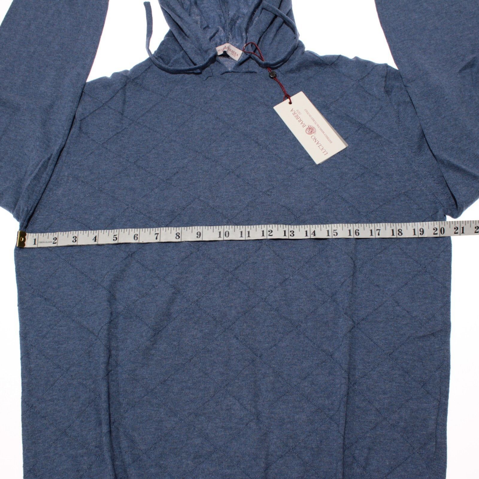 Luciano Barbera Luciano Barbera Sweater Size US XL in Blue Size US XL / EU 56 / 4 - 4 Thumbnail