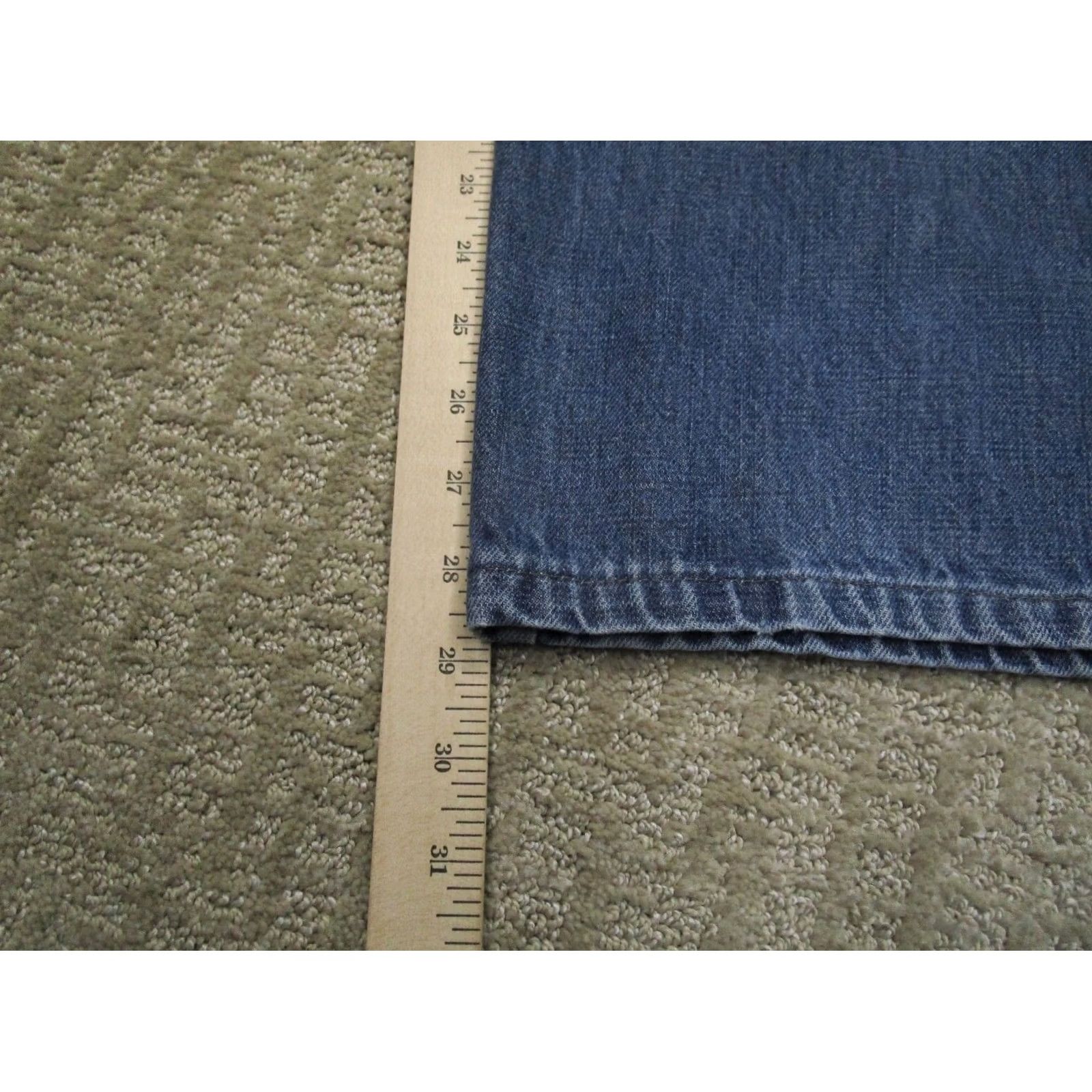 Ermenegildo Zegna Ermenegildo Zegna Jeans Men 38 Blue Straight Relaxed Pants Light Wash Italy Made Denim 5-Pocket Logo Baggy/Relaxed Style Mens Jeans Size US 38 / EU 54 - 7 Thumbnail