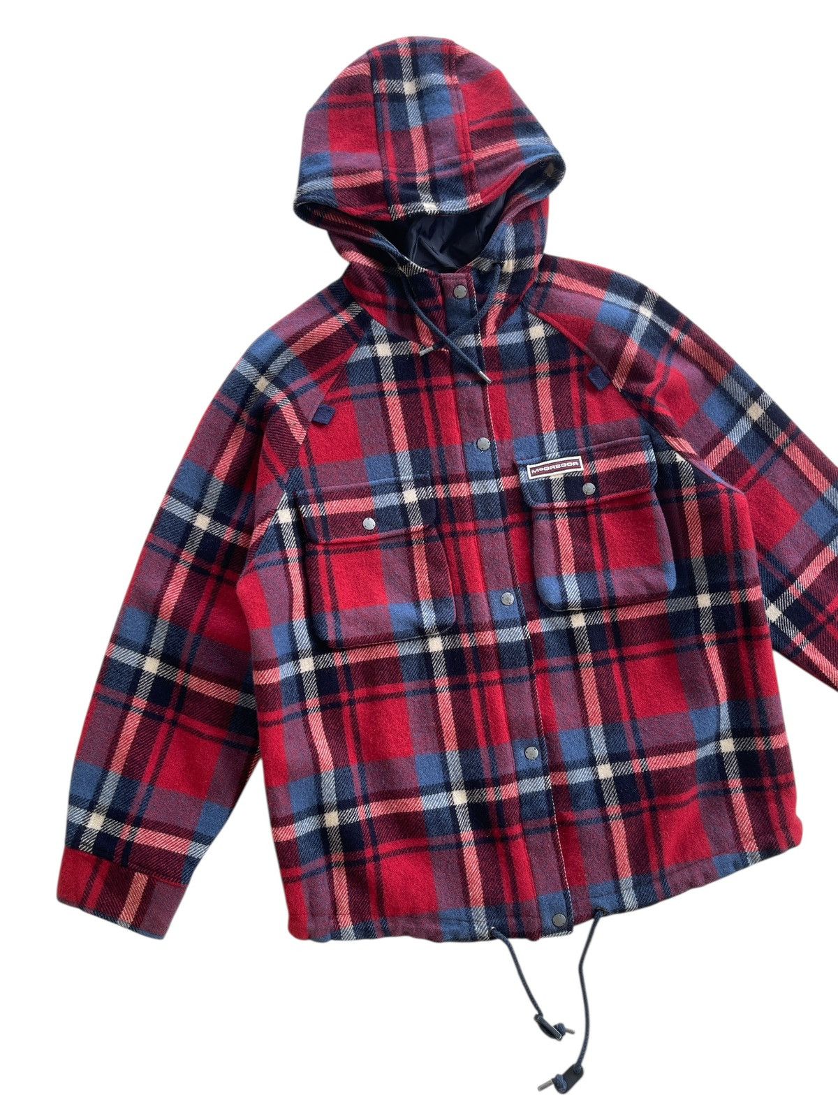 Vintage Vintage Mcgregor Hooded Flannel Jacket Size US M / EU 48-50 / 2 - 6 Thumbnail