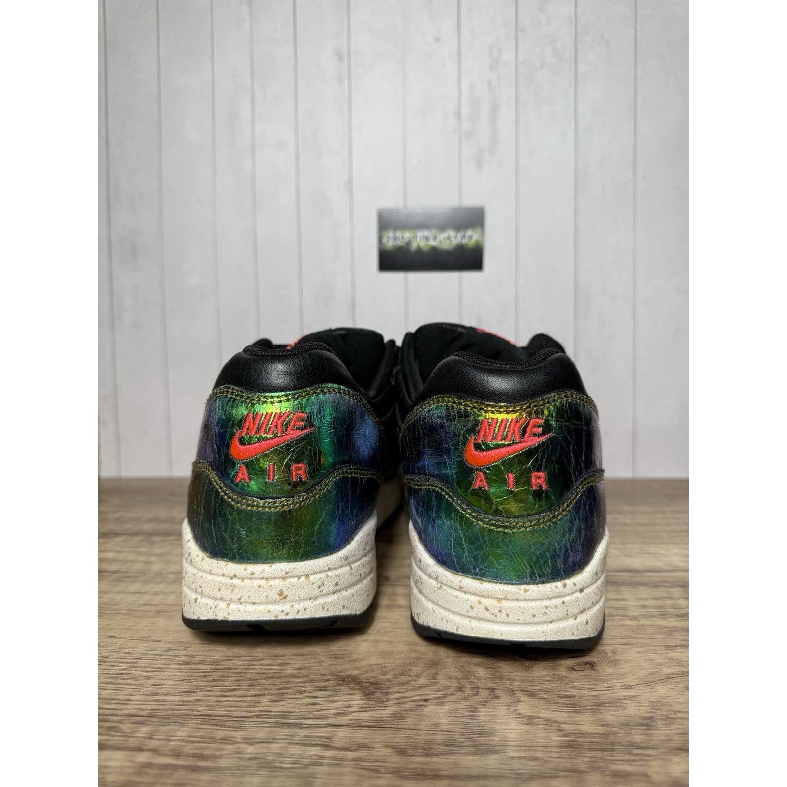 Nike Nike Air Max 1 SUP QS Trophy Pack Bronze Black 669639-700 Size US 10.5 / EU 43-44 - 4 Thumbnail
