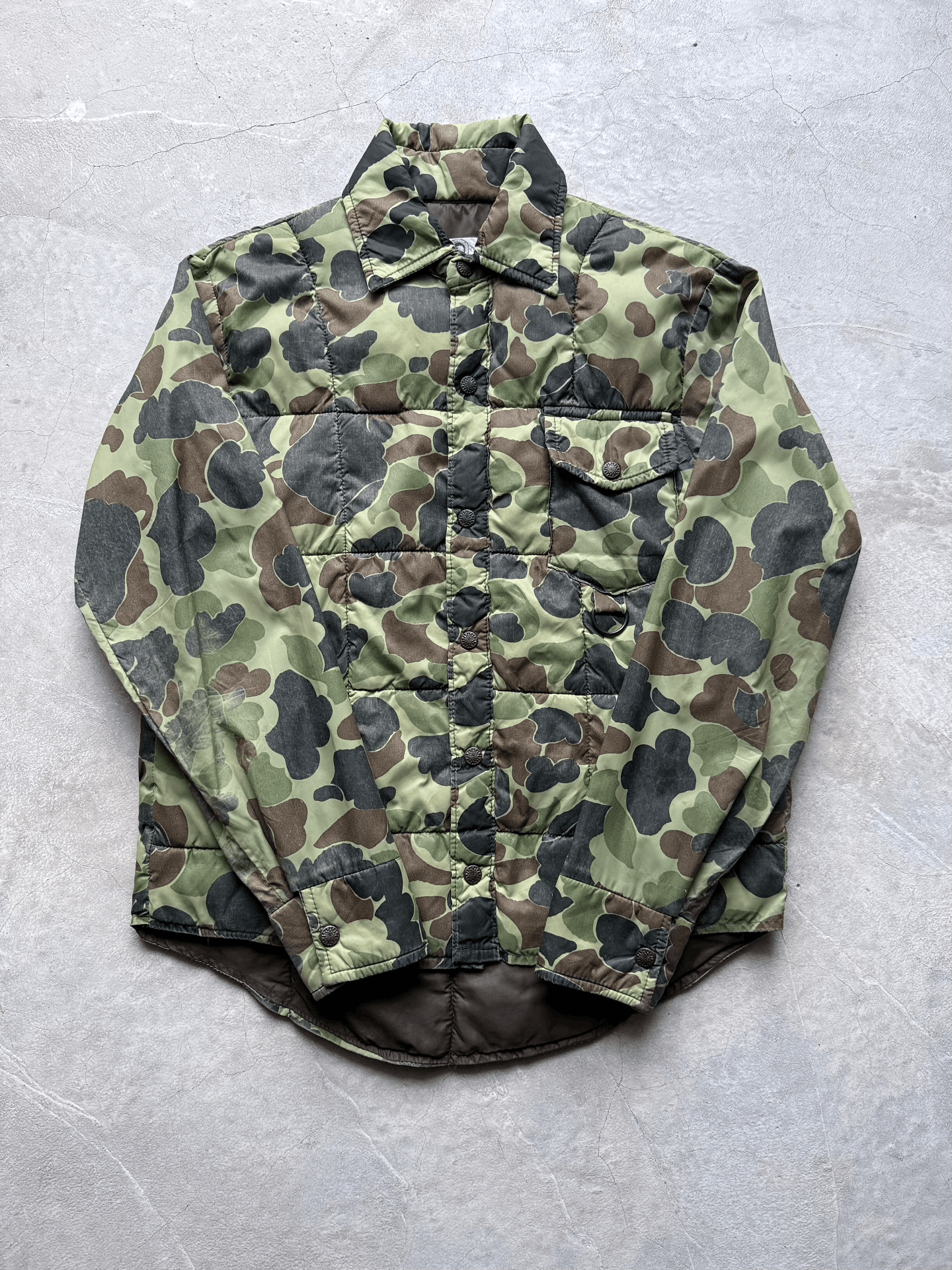 Vintage Vintage 70s Camo Jacket Size US M / EU 48-50 / 2 - 1 Thumbnail