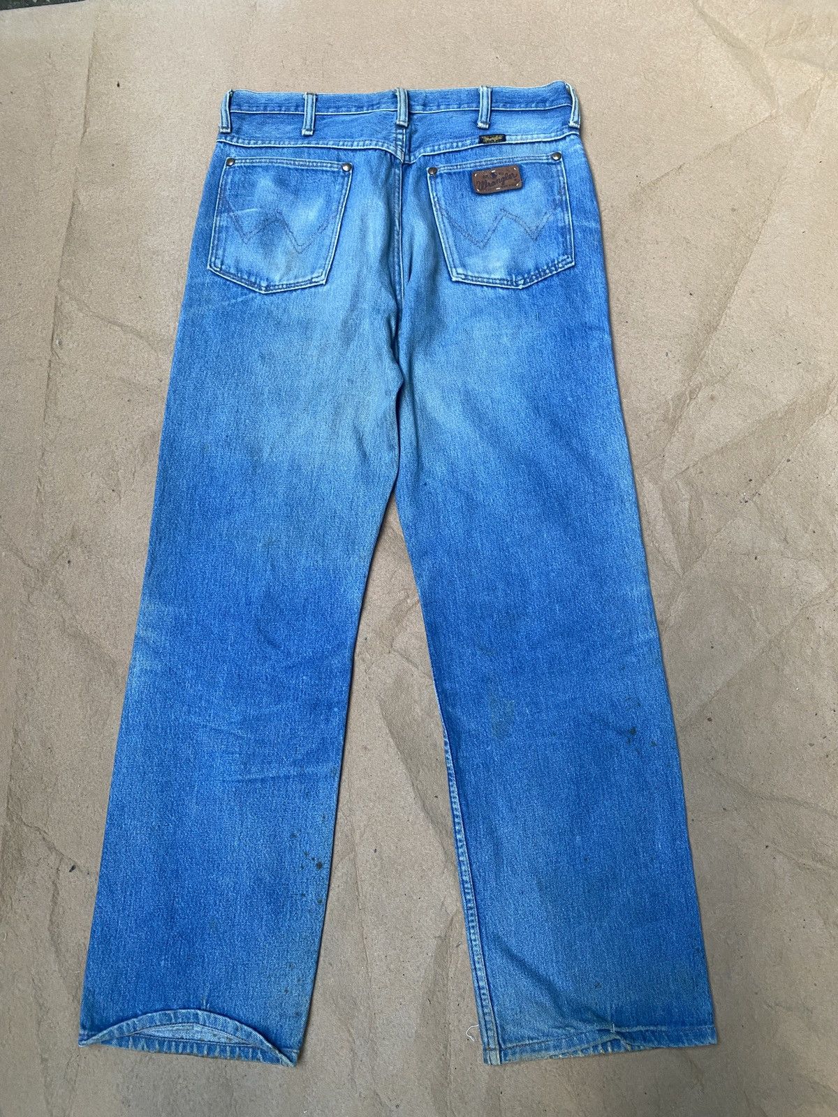 If Six Was Nine × Le Grande Bleu (L.G.B.) × Wrangler Vintage Wrangler blue bell denim Size US 34 / EU 50 - 2 Thumbnail