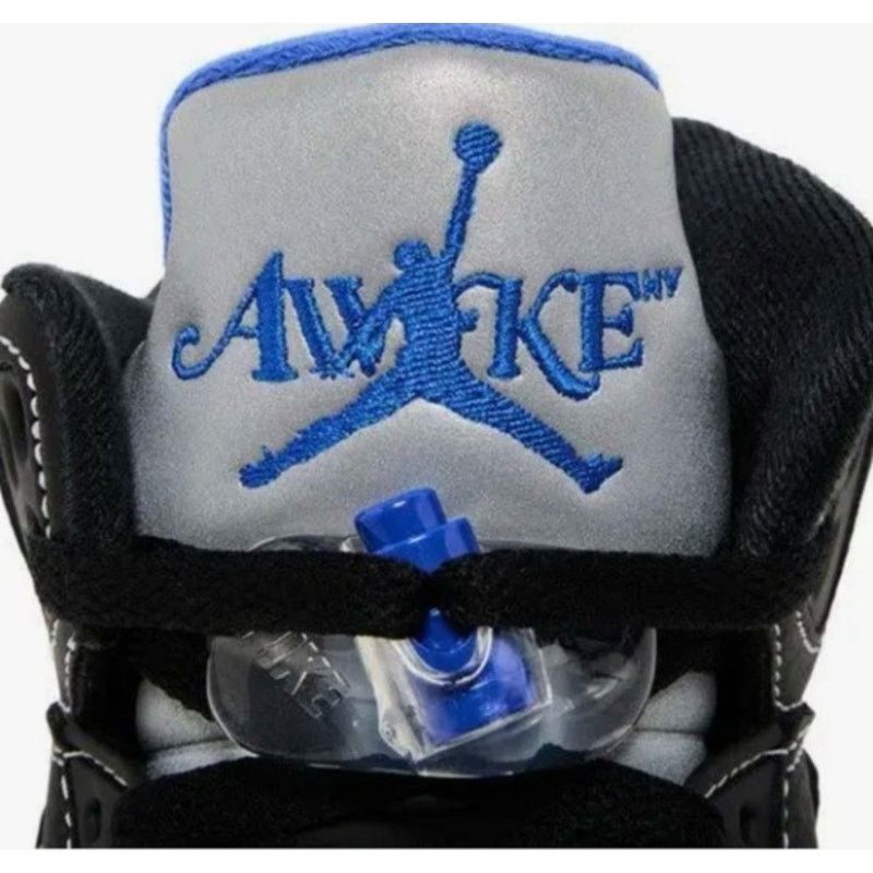 Nike Men's Awake Ny X Jordan 5 Black “racer Blue” 10.5 Size US 8.5 / EU 41-42 - 4 Thumbnail