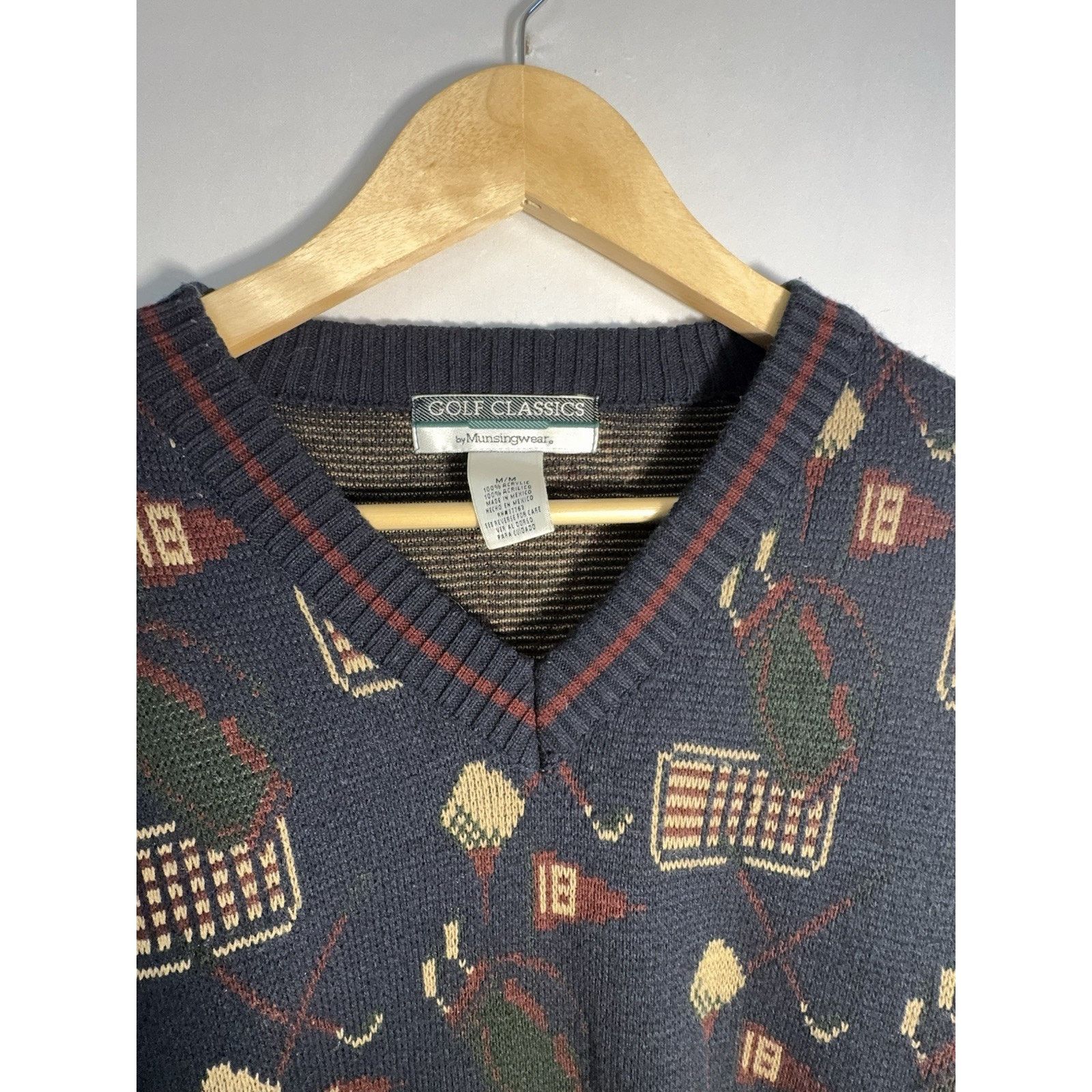 Other Vintage Golf Graphic Sweater Mens M 90s Dadcore Novelty Size US M / EU 48-50 / 2 - 4 Thumbnail