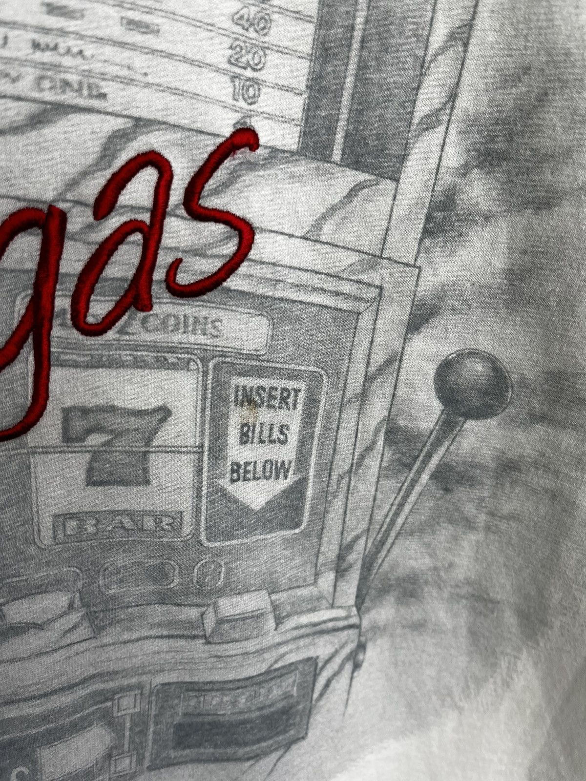 Vintage Las vegas t shirt 1990 s vintage Size US XL / EU 56 / 4 - 6 Thumbnail