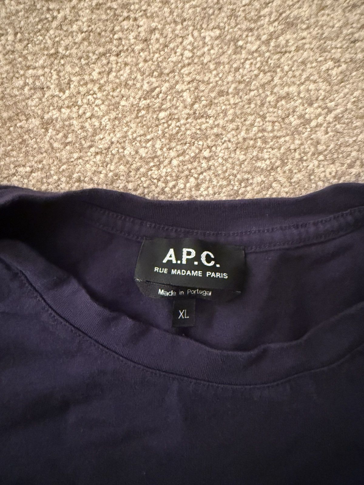 A.P.C. APC t shirt Size US XL / EU 56 / 4 - 2 Thumbnail