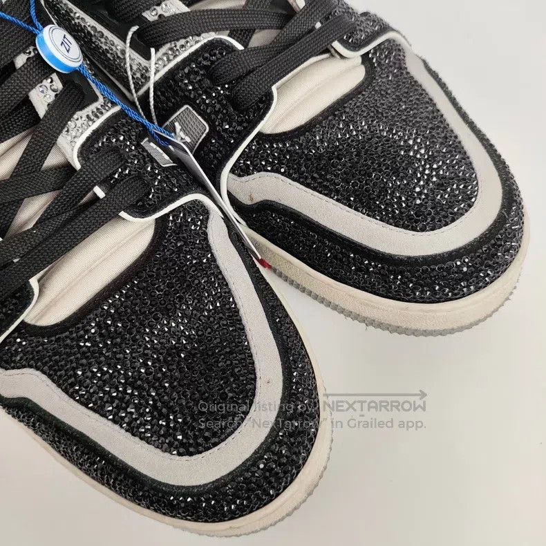 Louis Vuitton Louis Vuitton Full diamond black cement rhinestone casual Size US 9 / EU 42 - 3 Thumbnail