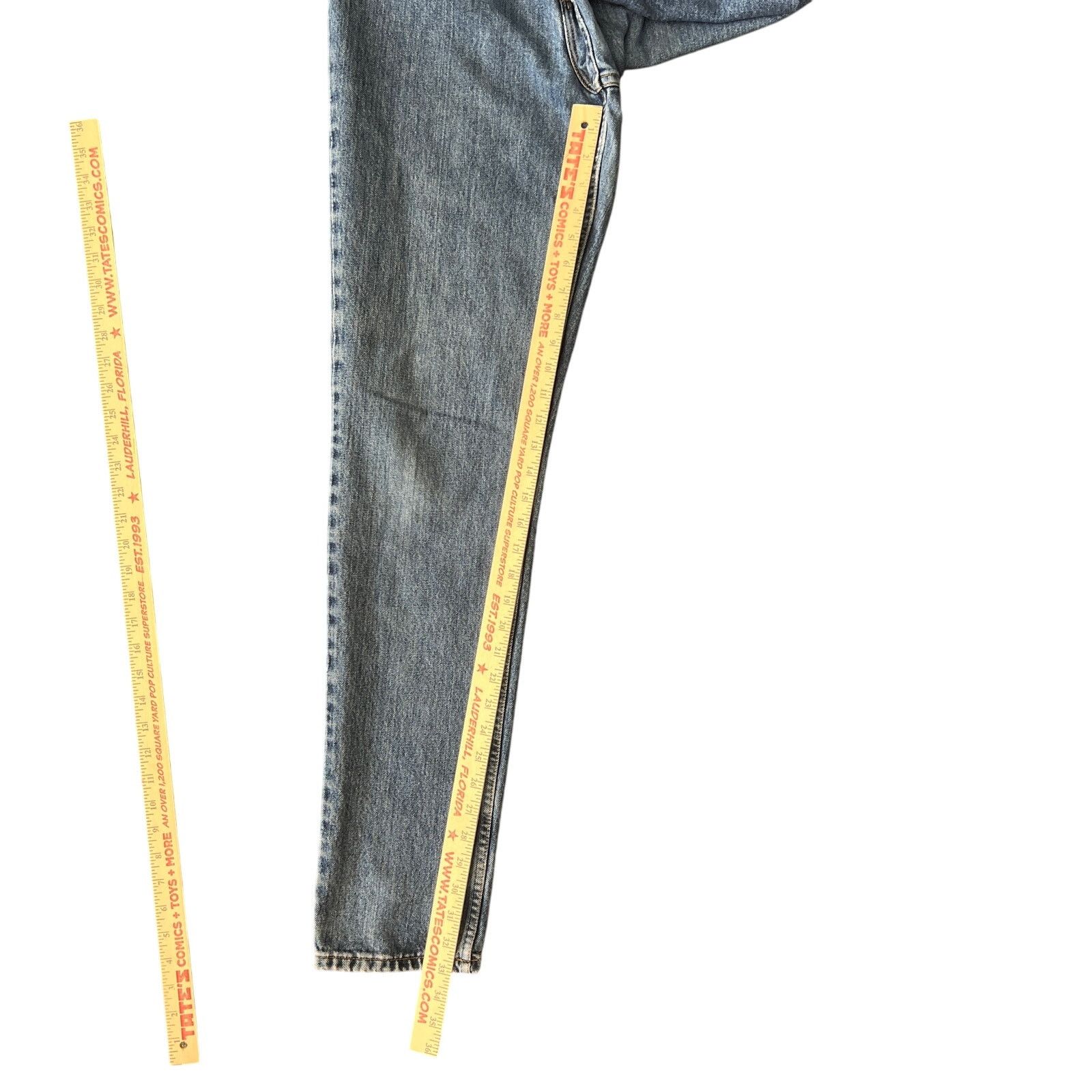 Gap GAP Vintage Classic Fit High Rise Straight Jeans 10L Blue Size 32" / US 10 / IT 46 - 9 Thumbnail
