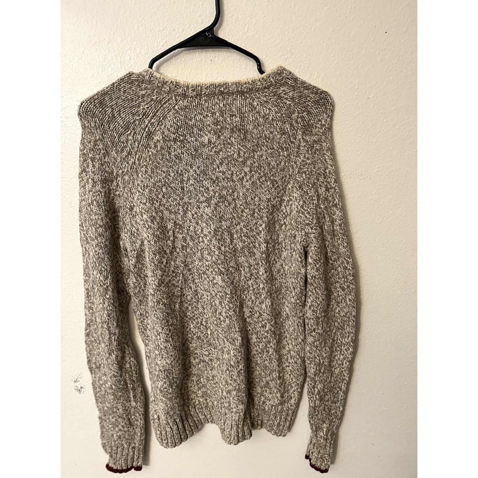 American Eagle Outfitters American Eagle Outfitters Sweater Men's XS Brown and White Athletic Fit Pullover Mens Size US XS / EU 42 / 0 - 3 Thumbnail